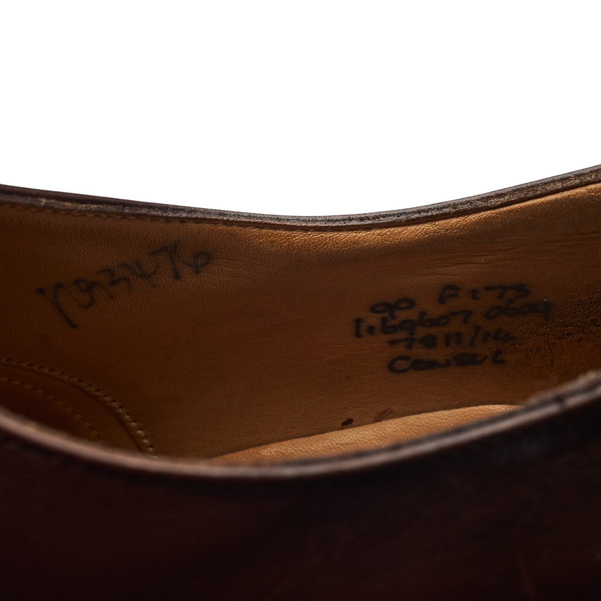 'Consul' Brown Leather Oxford UK 9 F