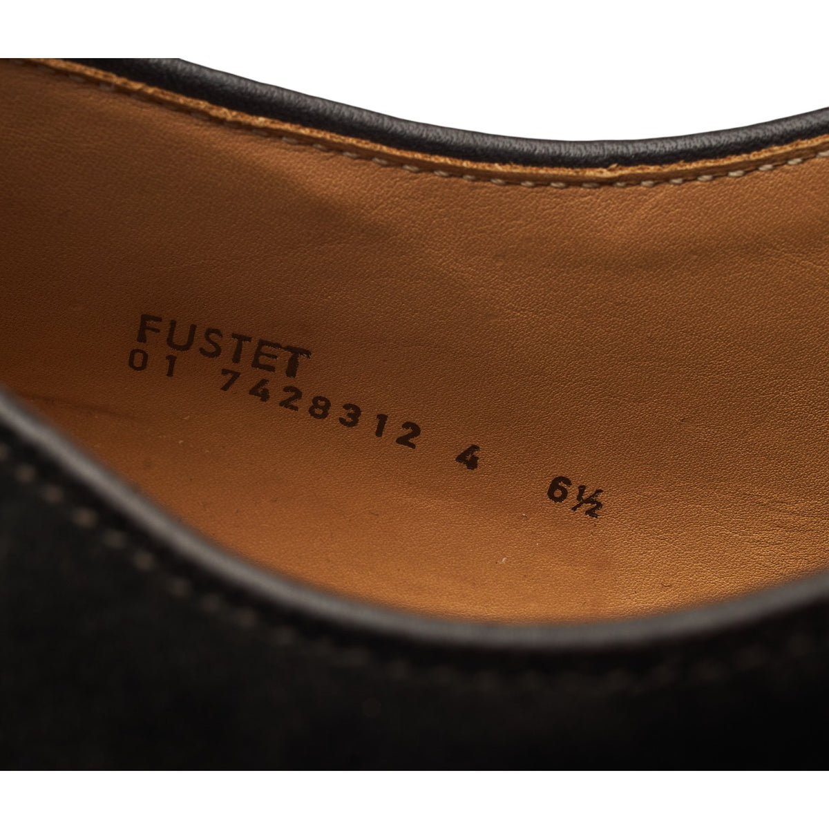'Fustet' Dark Brown Suede Derby UK 6.5