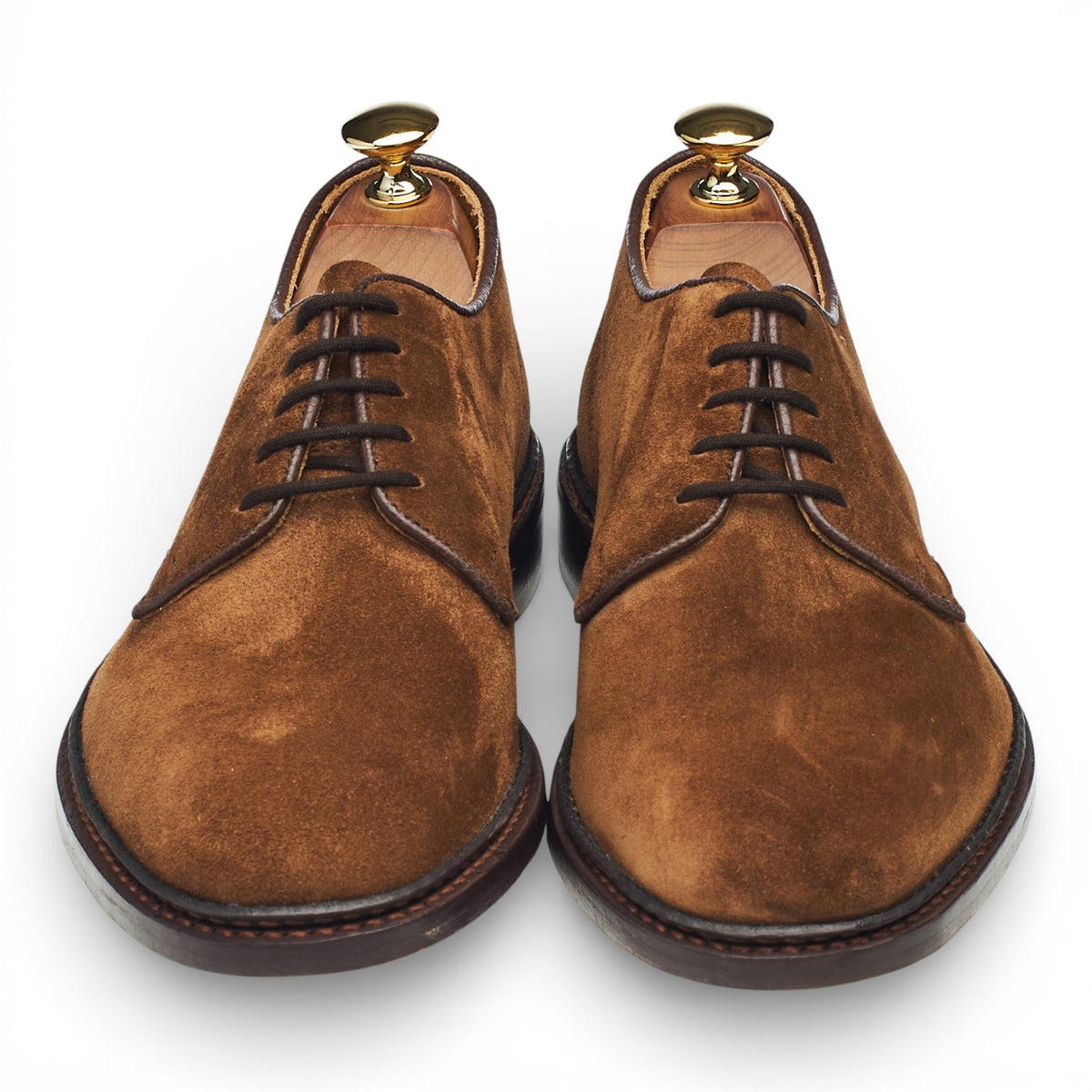 'Robert' Snuff Brown Suede Derby UK 6.5