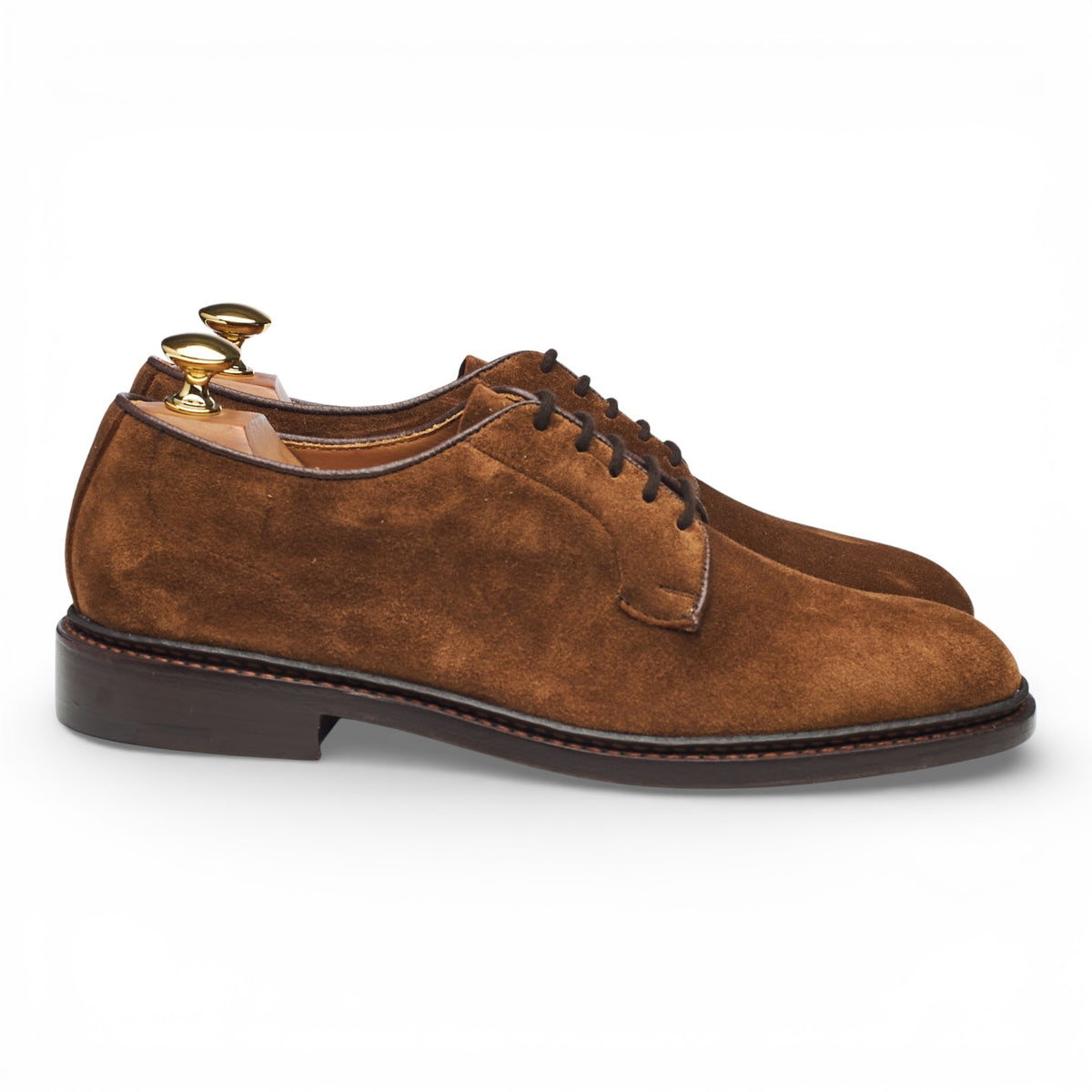 'Robert' Snuff Brown Suede Derby UK 6.5