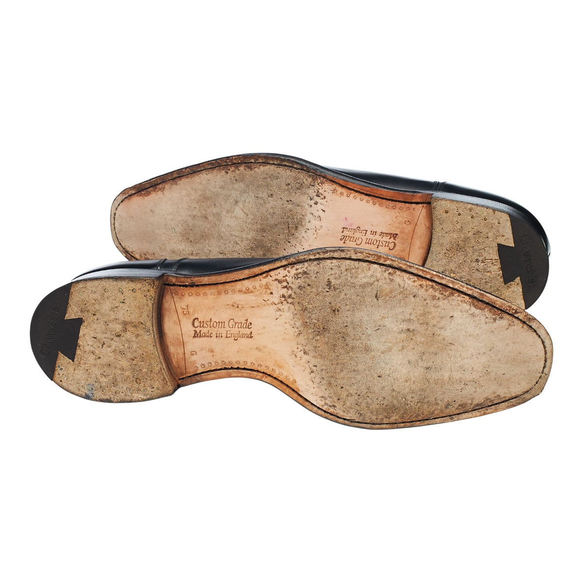 'Sheldon' Black Leather Oxford UK 7.5 G