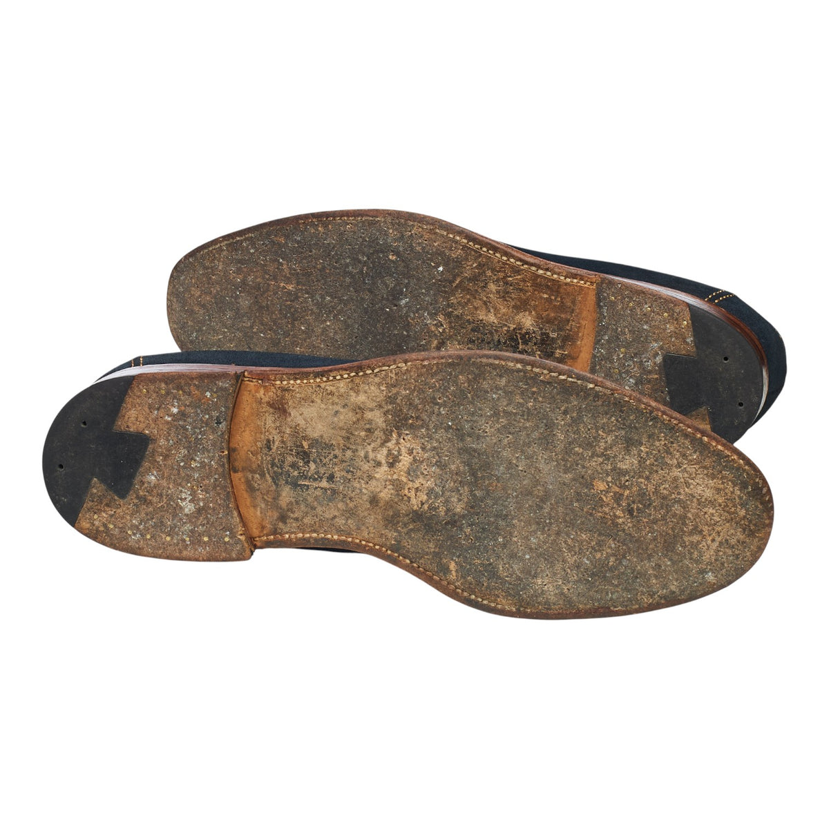 '09188' Navy Blue Suede Tassel Loafers UK 7.5 US 8.5 D