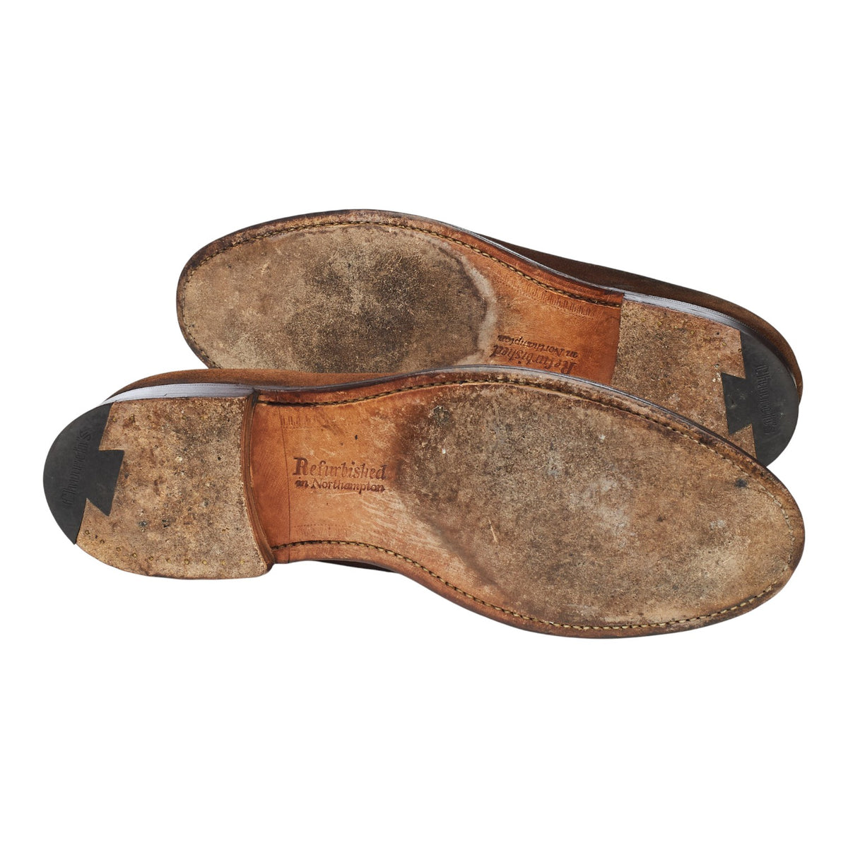 'Keats' Brown Suede Tassel Loafers UK 9.5 F