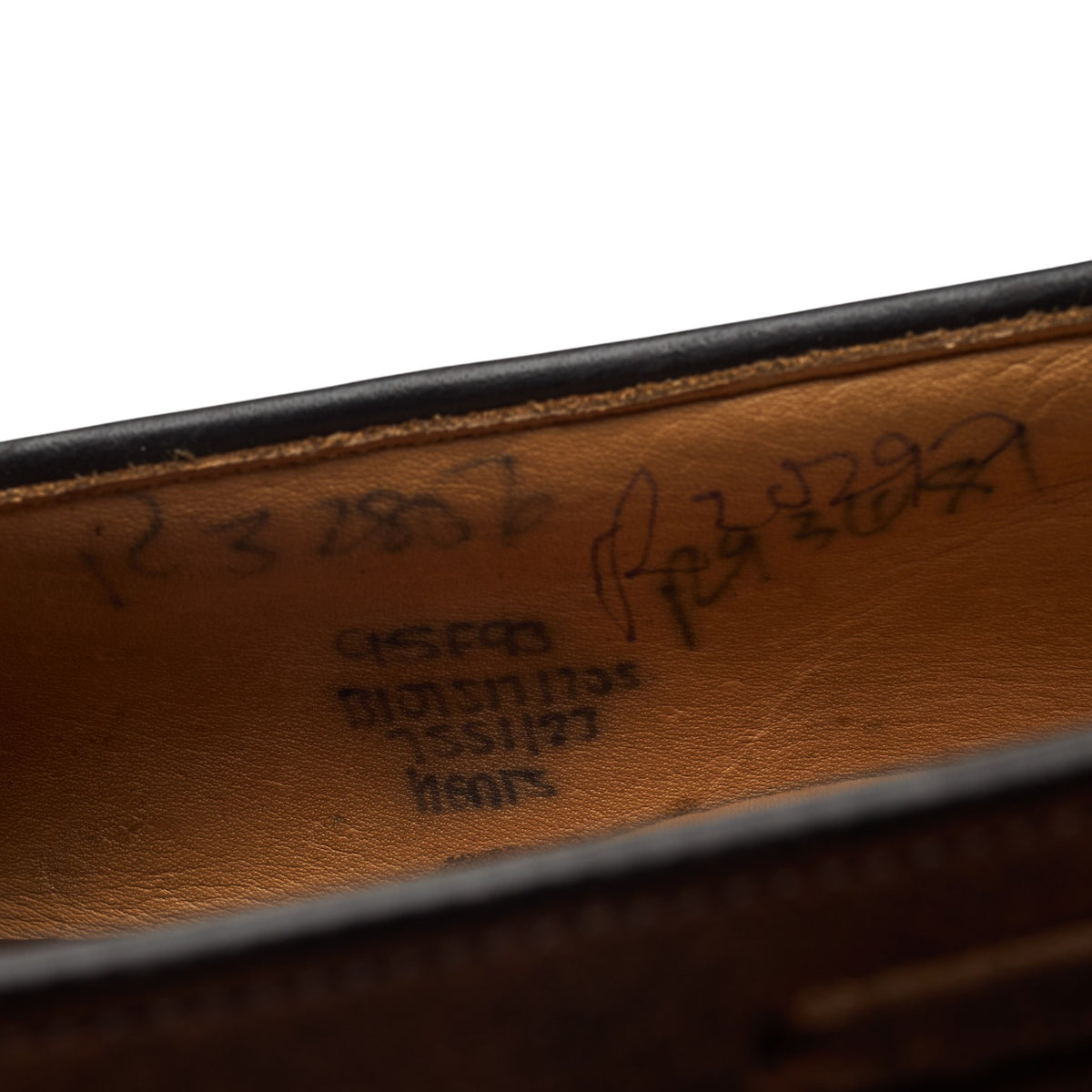 'Keats' Brown Suede Tassel Loafers UK 9.5 F