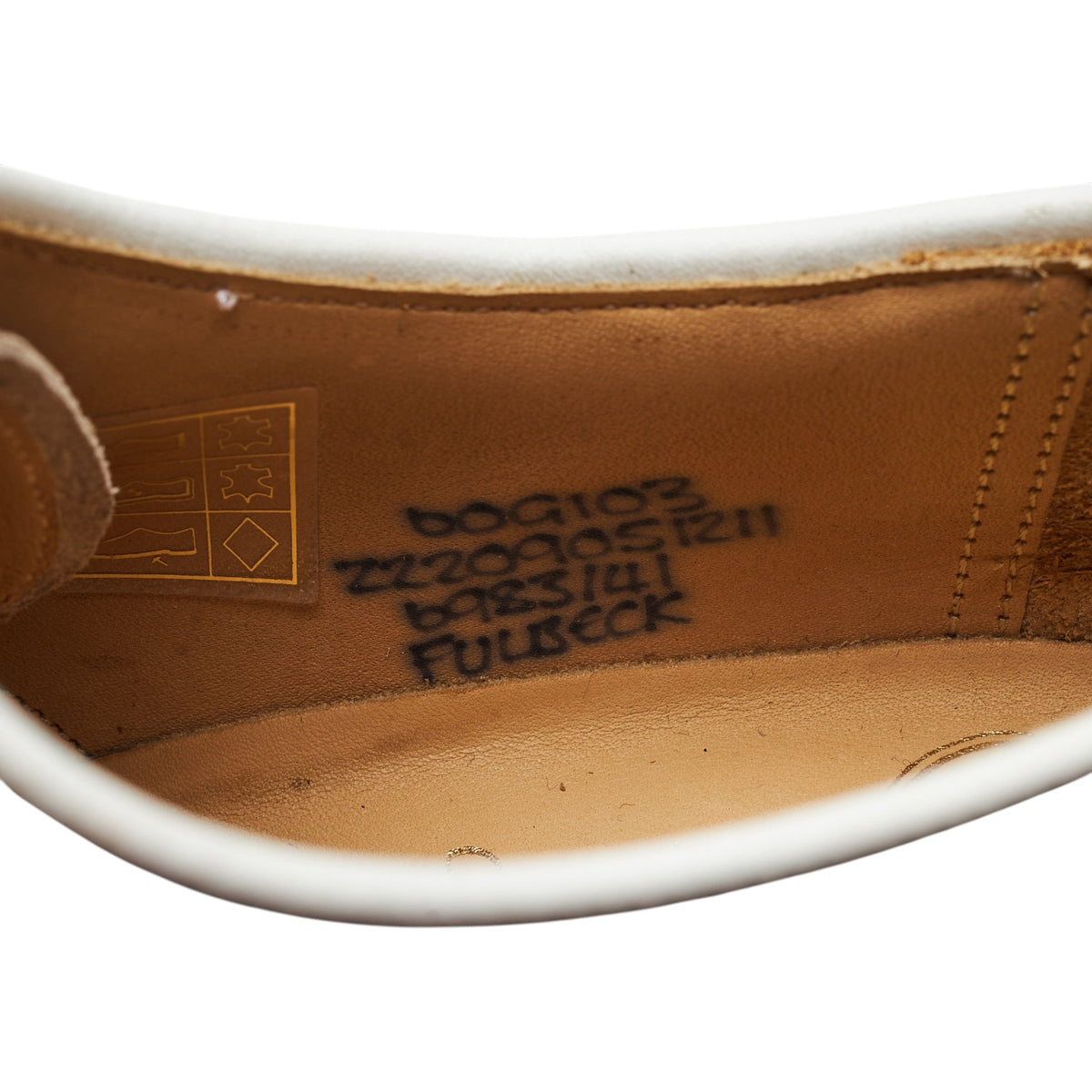 'Fulbeck' Beige Suede Derby UK 6 G