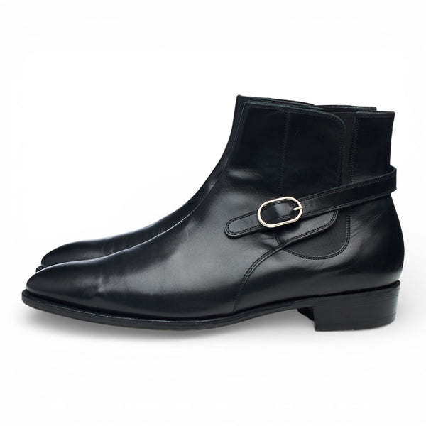 'Masons' Black Leather Jodhpur Chelsea Boots UK 9 E - Abbot's Shoes