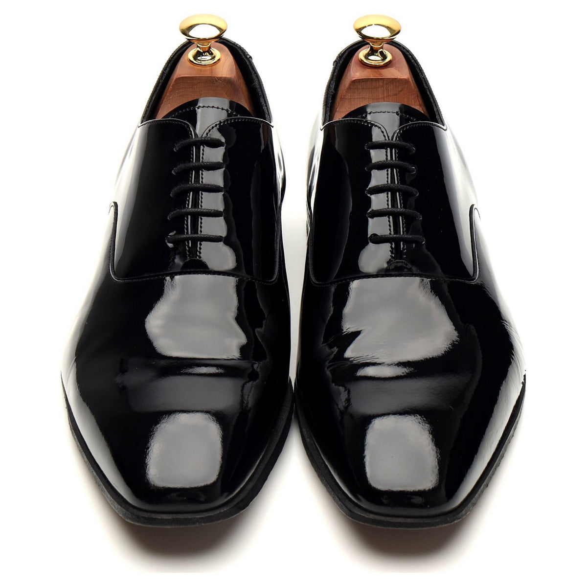 Black Patent Leather Oxford UK 9 F