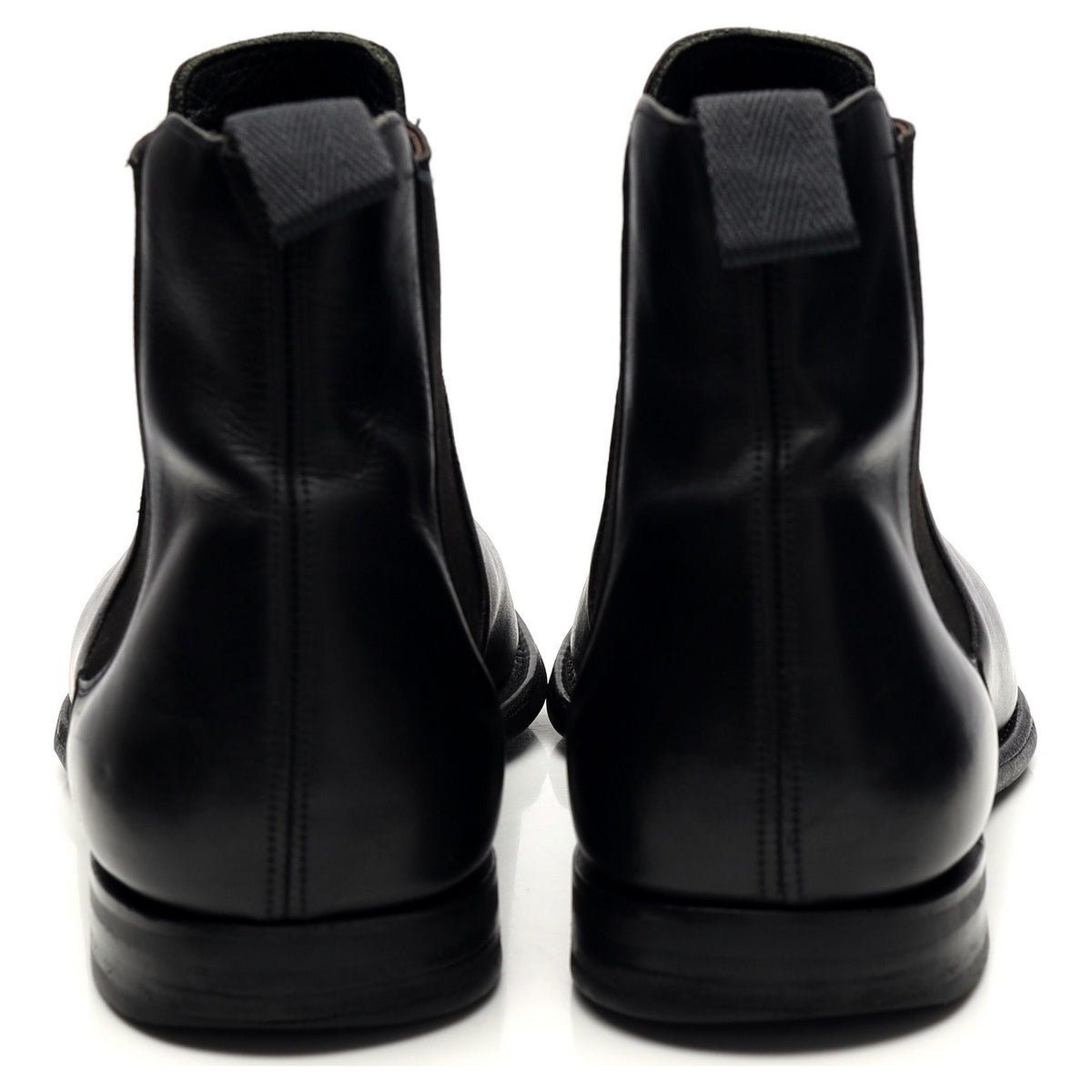 &#39;Prenton&#39; Black Leather Chelsea Boot UK 10.5 G