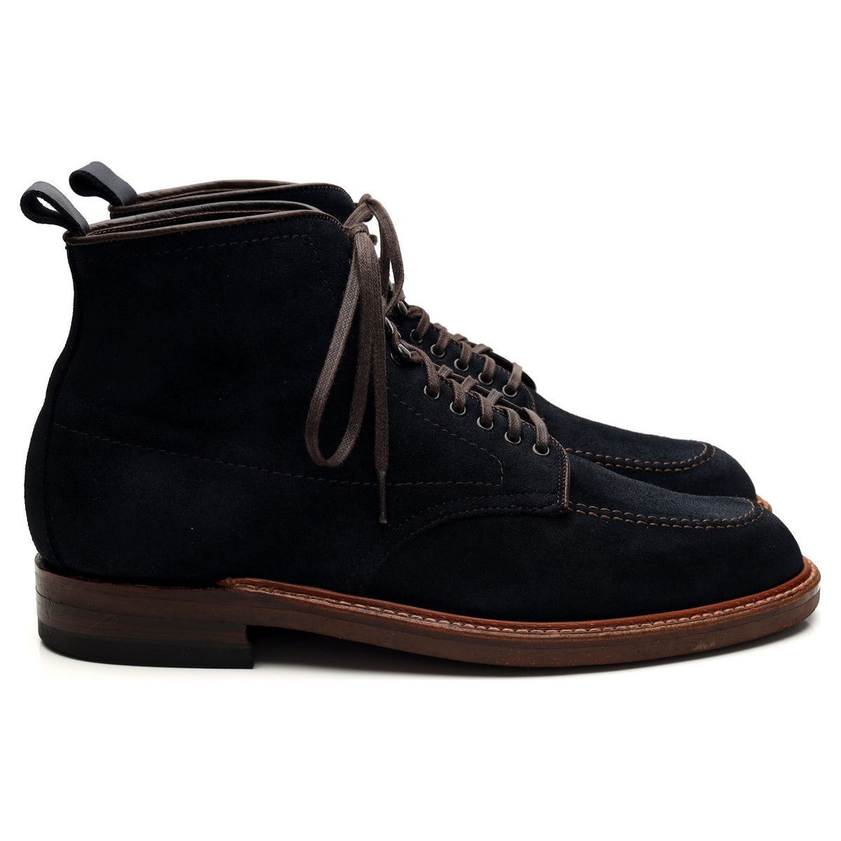 Todd Snyder &#39;D9954H Indy&#39; Navy Blue Suede Boots UK 9 US 9.5 D