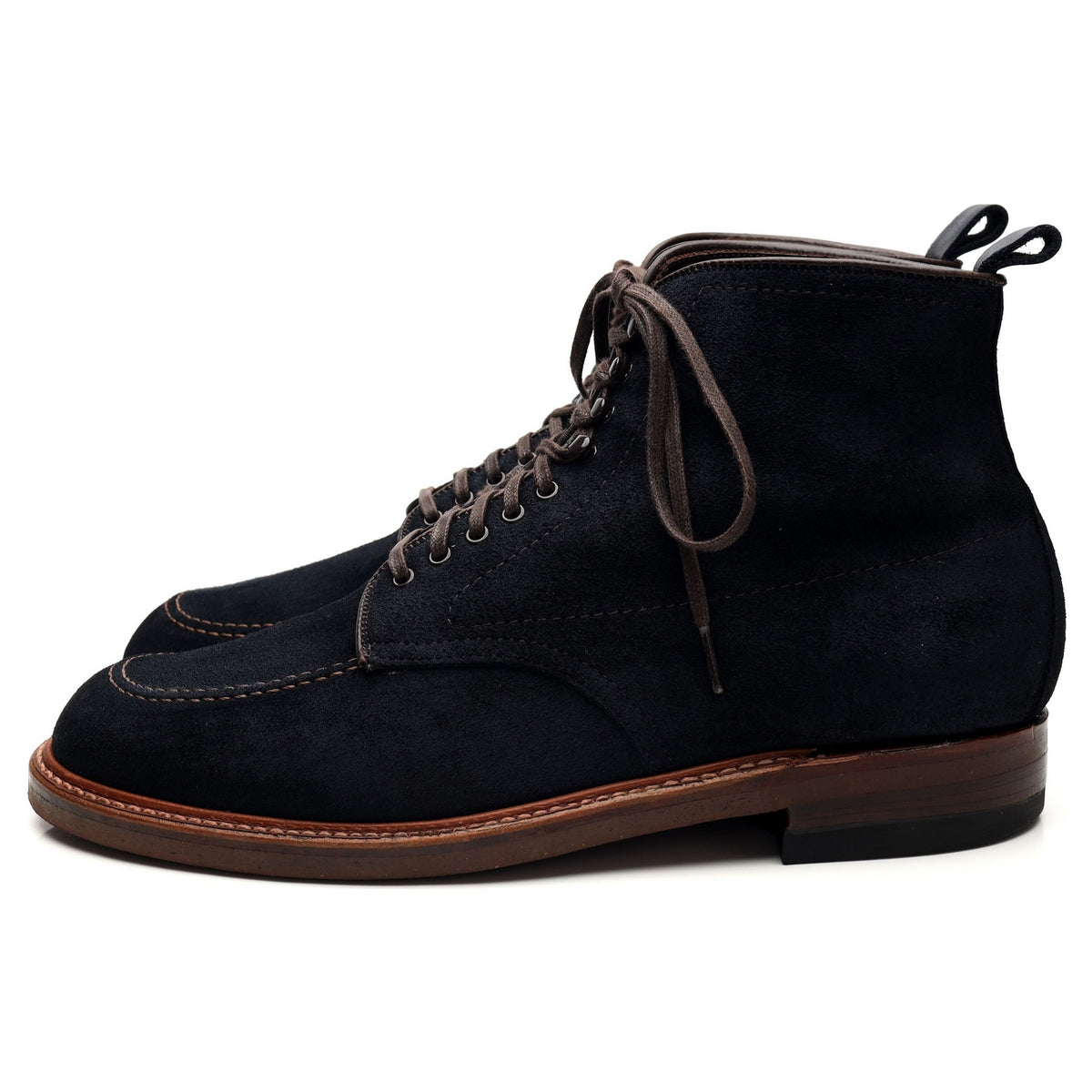 Todd Snyder &#39;D9954H Indy&#39; Navy Blue Suede Boots UK 9 US 9.5 D