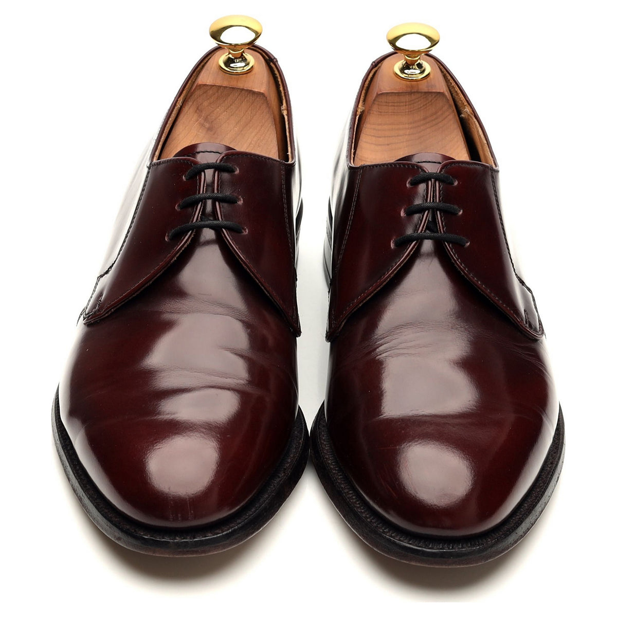 &#39;866087&#39; Burgundy Leather Derby UK 6.5 G