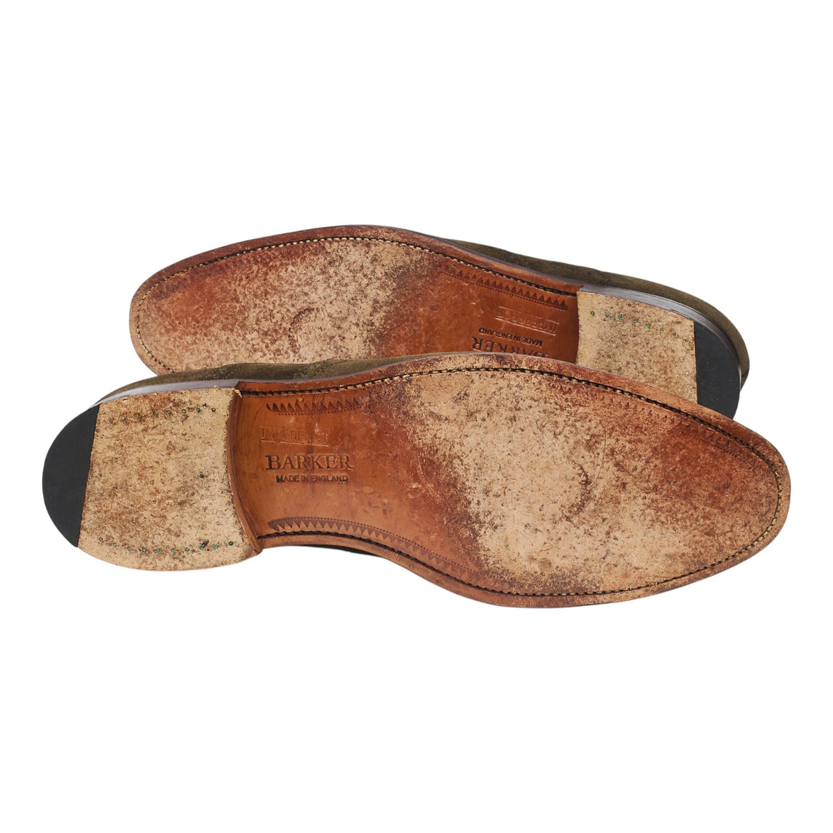 Dark Green Suede Oxford Brogues UK 11 G