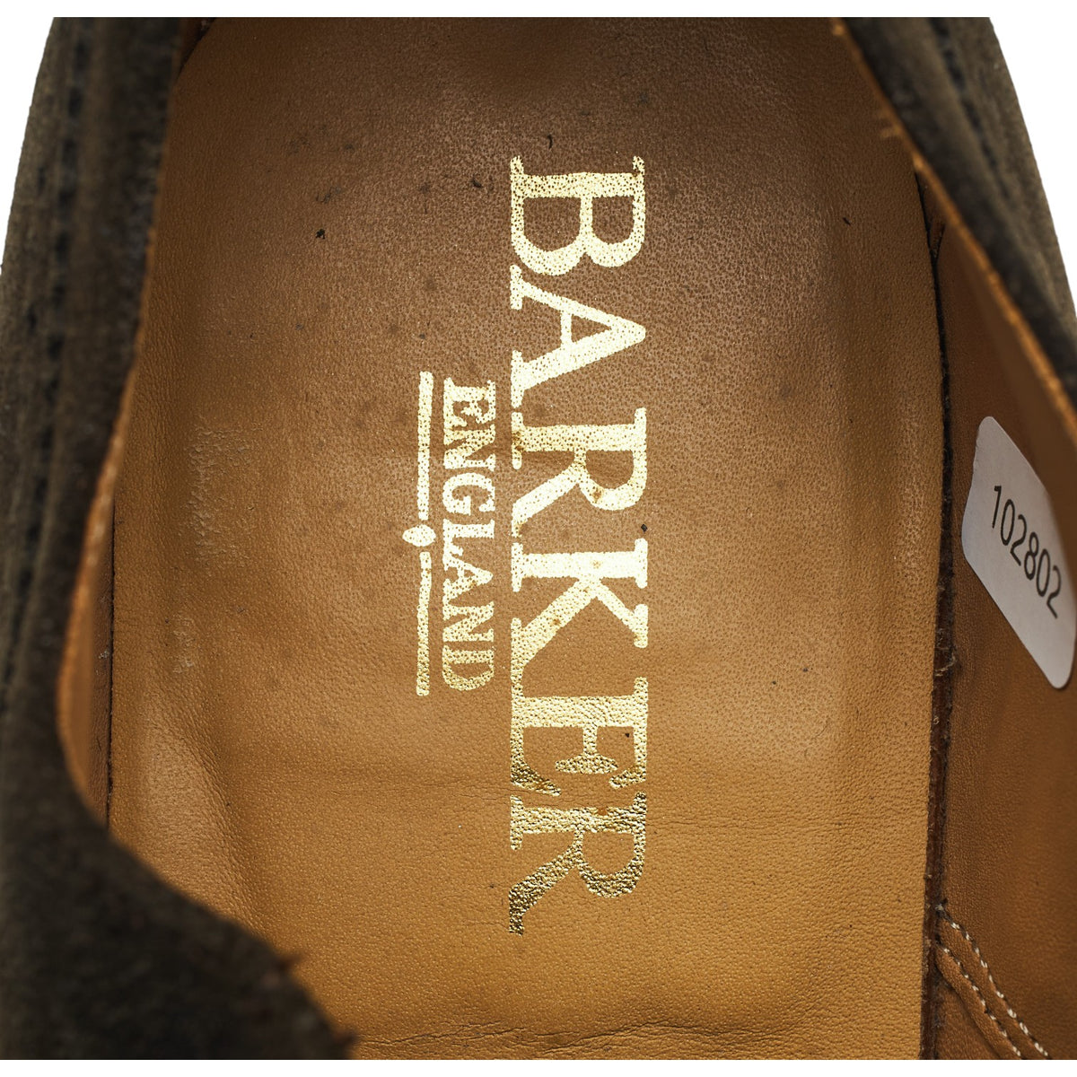 Dark Green Suede Oxford Brogues UK 11 G