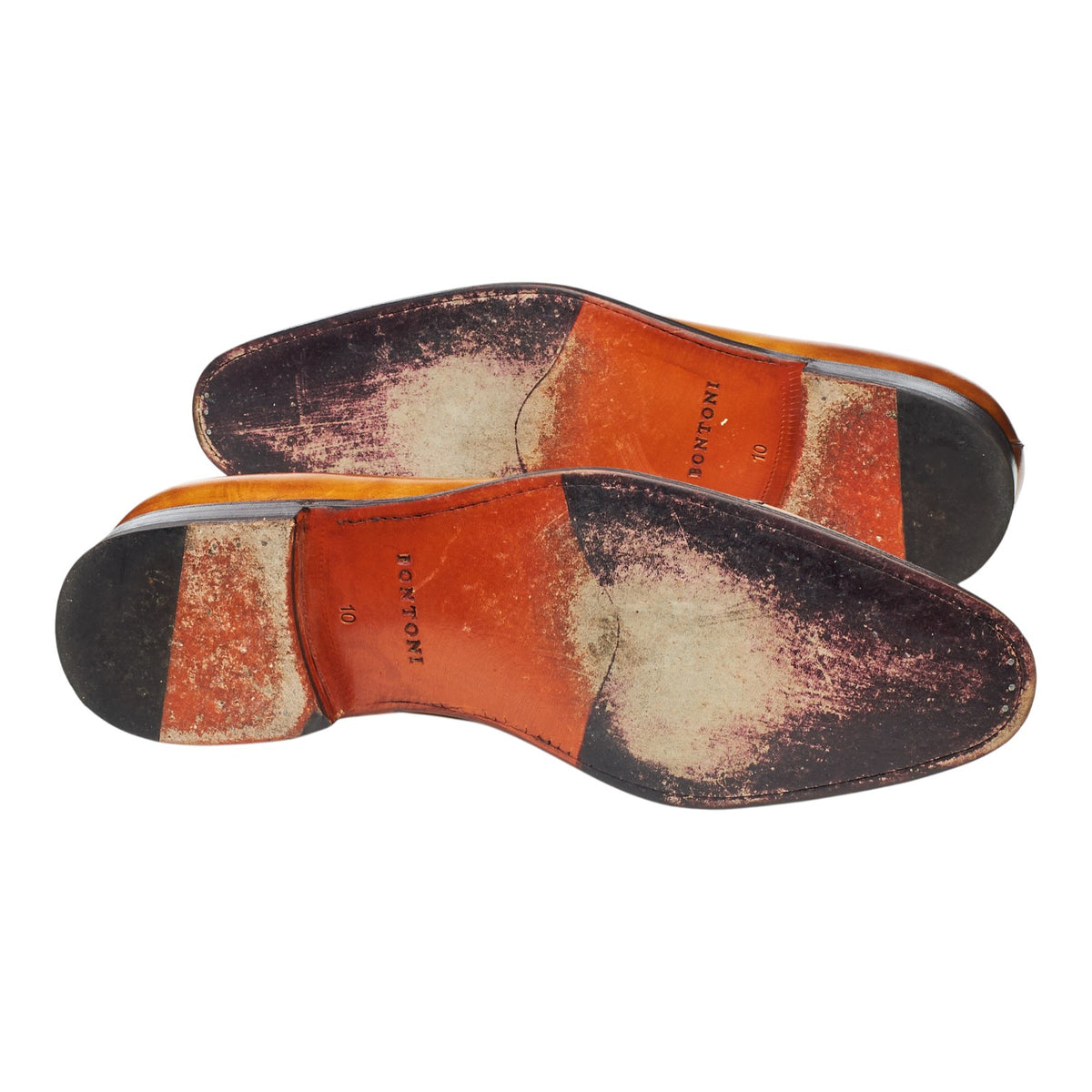 Tan Brown Leather Oxford UK 10