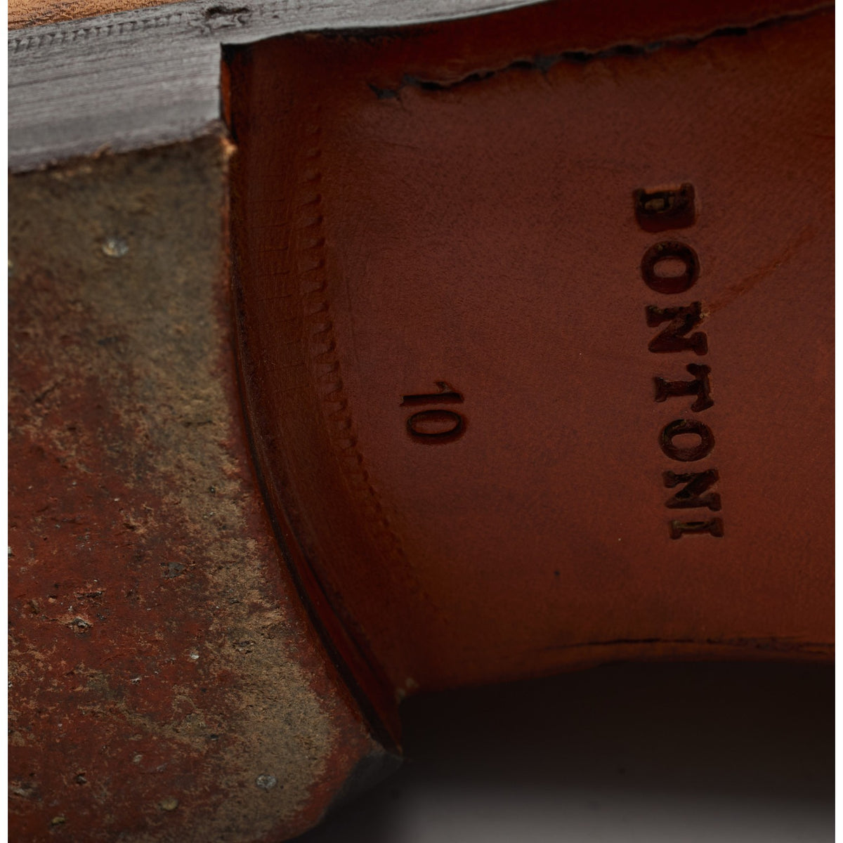 Tan Brown Leather Oxford UK 10