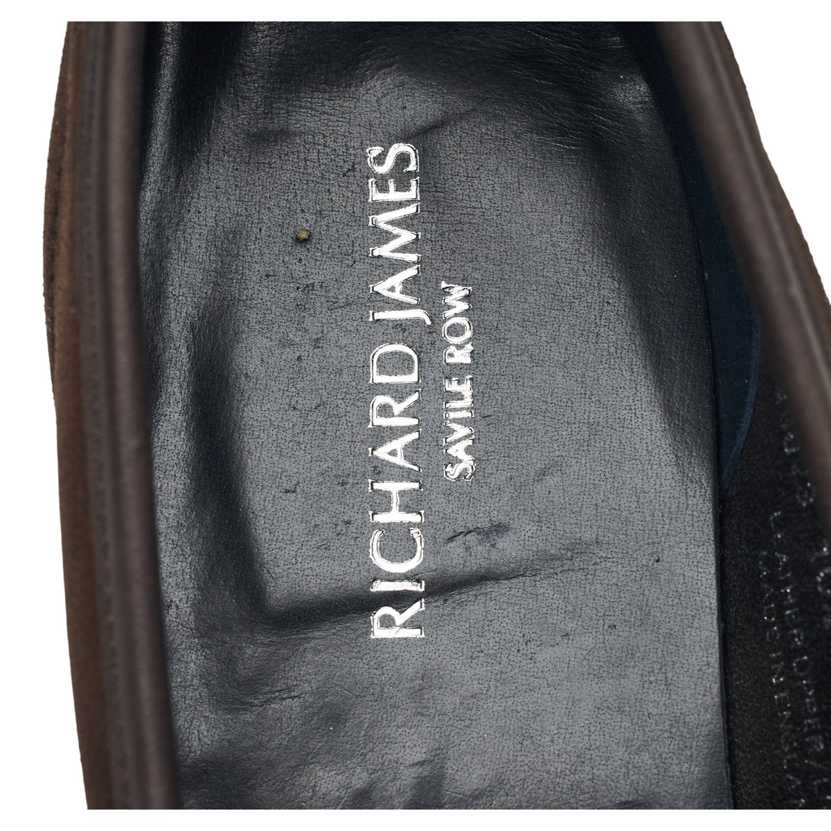 Richard James 'Walton 2' Dark Brown Suede Loafers UK 10.5 E