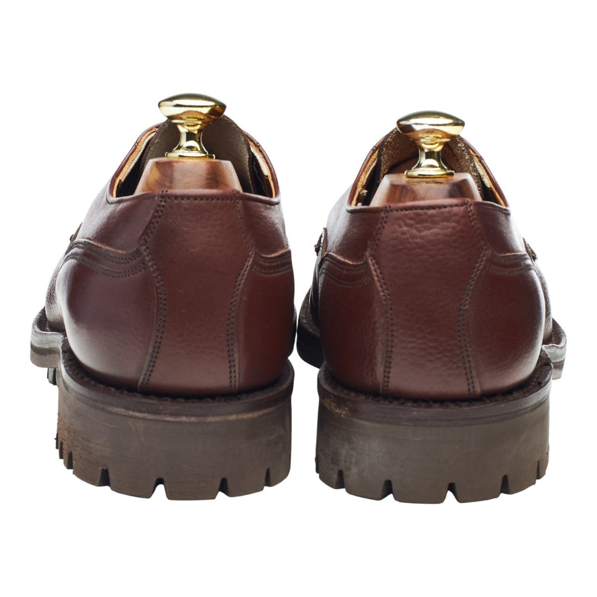 'Tenby' Brown Leather Veldtschoen Derby UK 7.5 F