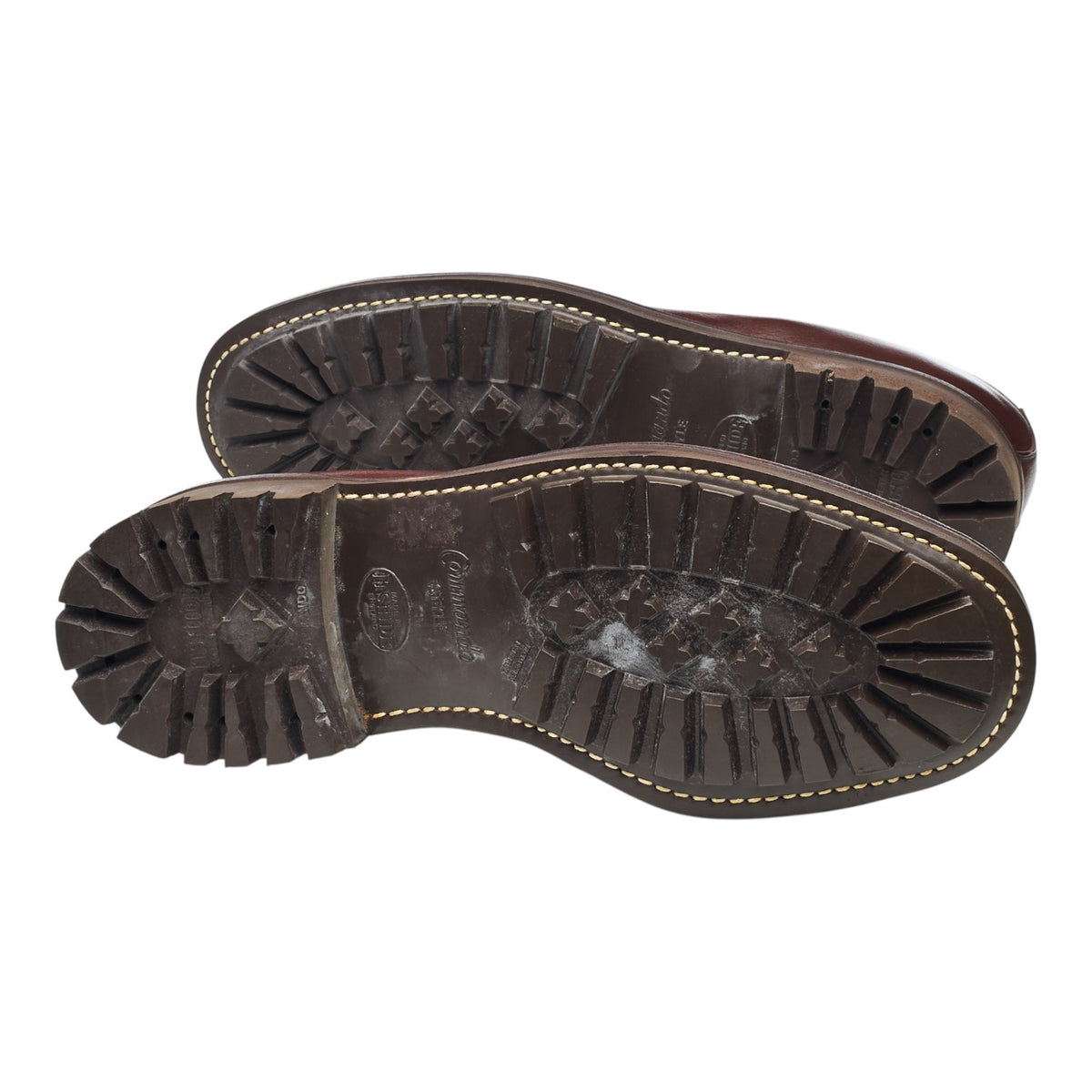 'Tenby' Brown Leather Veldtschoen Derby UK 7.5 F