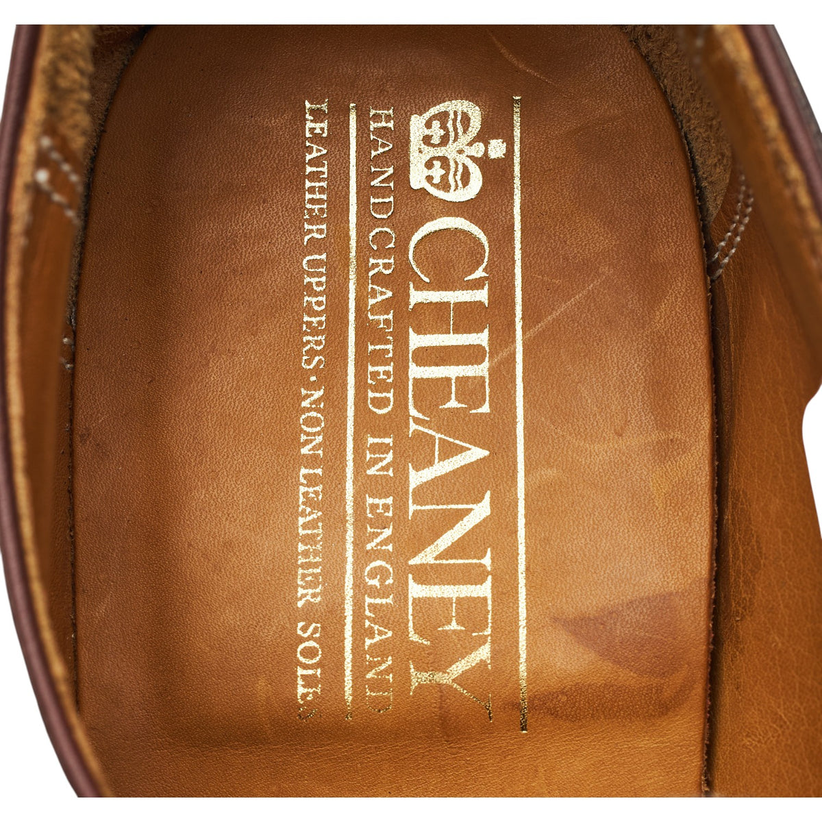 'Tenby' Brown Leather Veldtschoen Derby UK 7.5 F