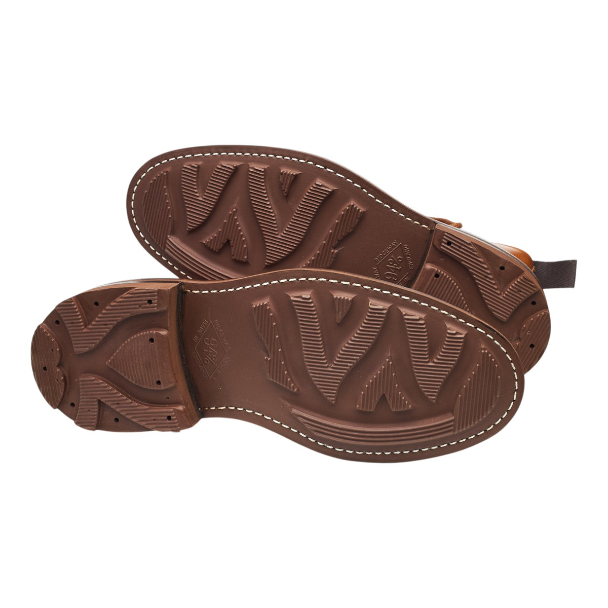 Tan Brown Leather Boots UK 6.5