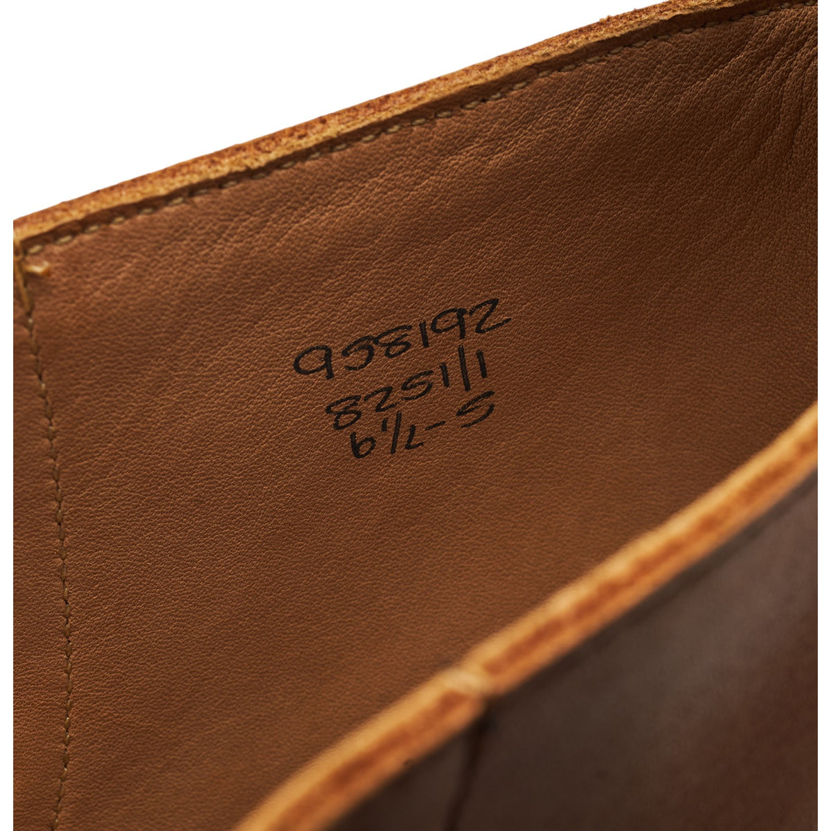 Tan Brown Leather Boots UK 6.5