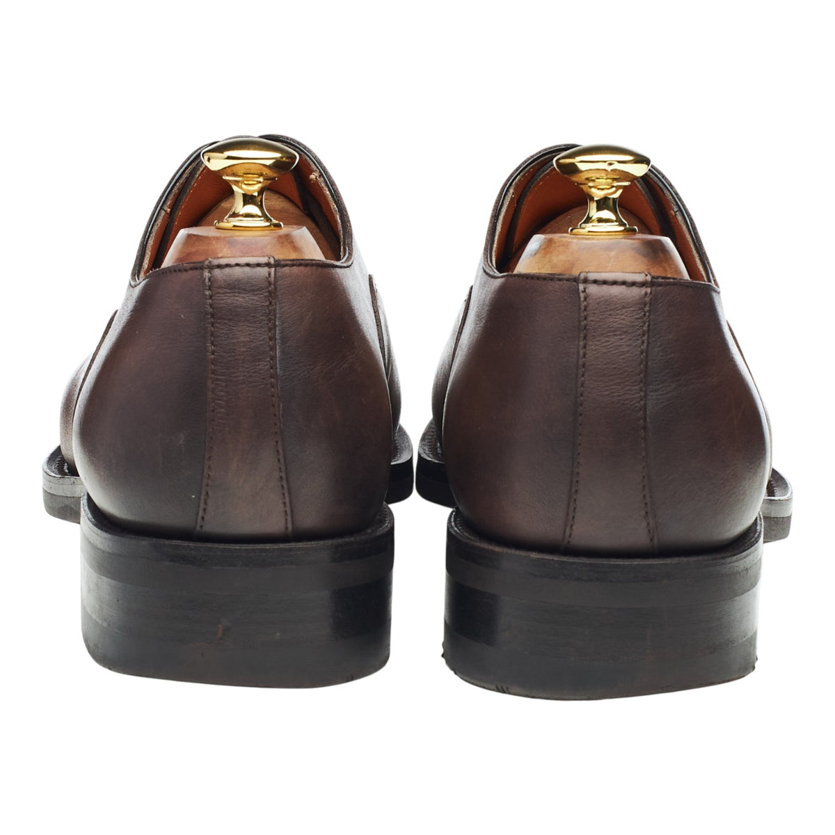 Dark Brown Leather Oxford UK 9.5 F