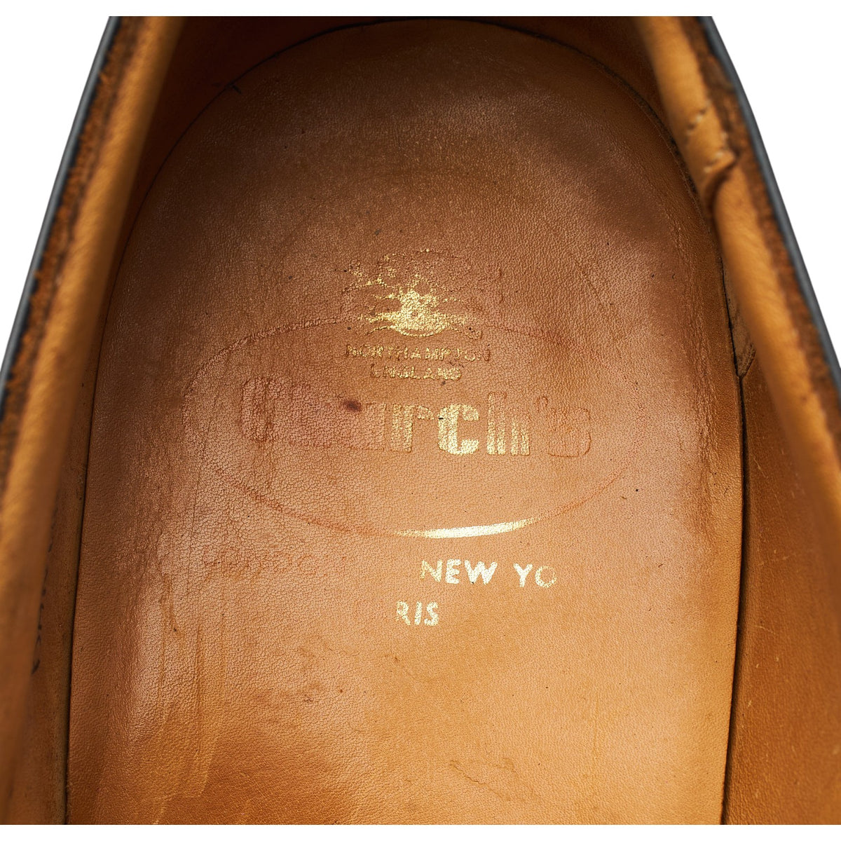 'Danube' Black Leather Monk Strap UK 11 F