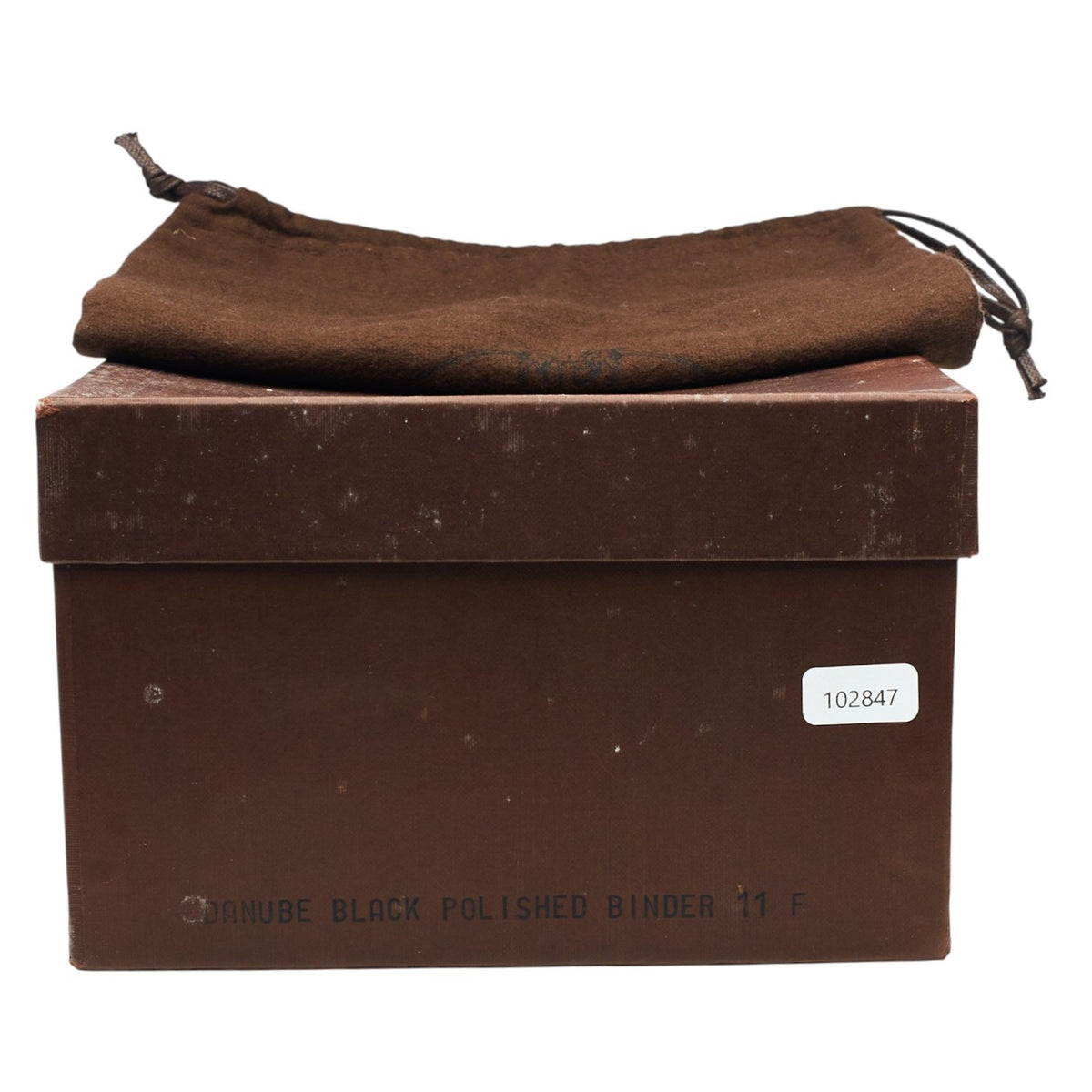 'Danube' Black Leather Monk Strap UK 11 F