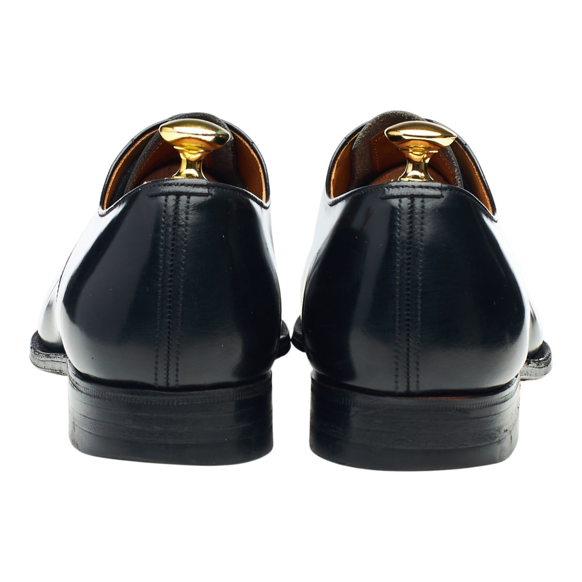 Gordon Scott 'Morgan' Black Leather Oxford UK 8 F