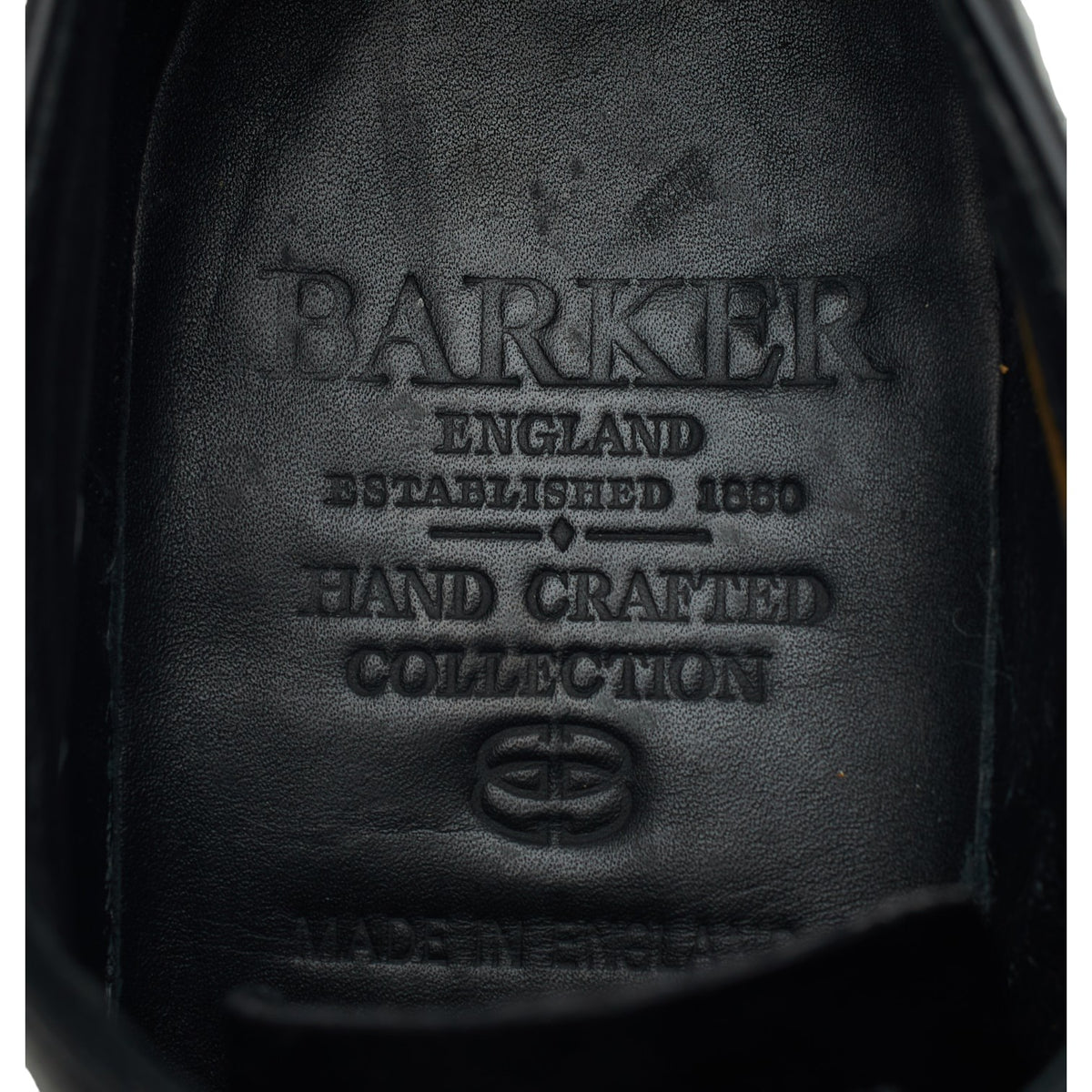 'Plymouth' Black Leather Oxford UK 6.5 FX