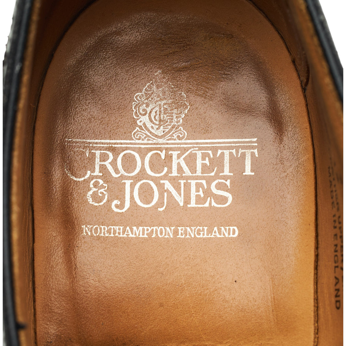 'Wigmore' Black Leather Oxford Brogues UK 9.5 E