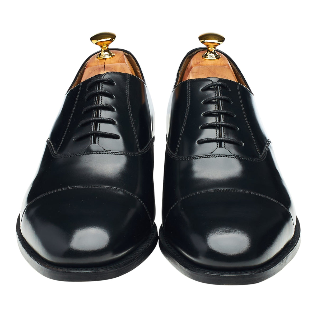 'Arnold' Black Leather Oxford UK 11 G