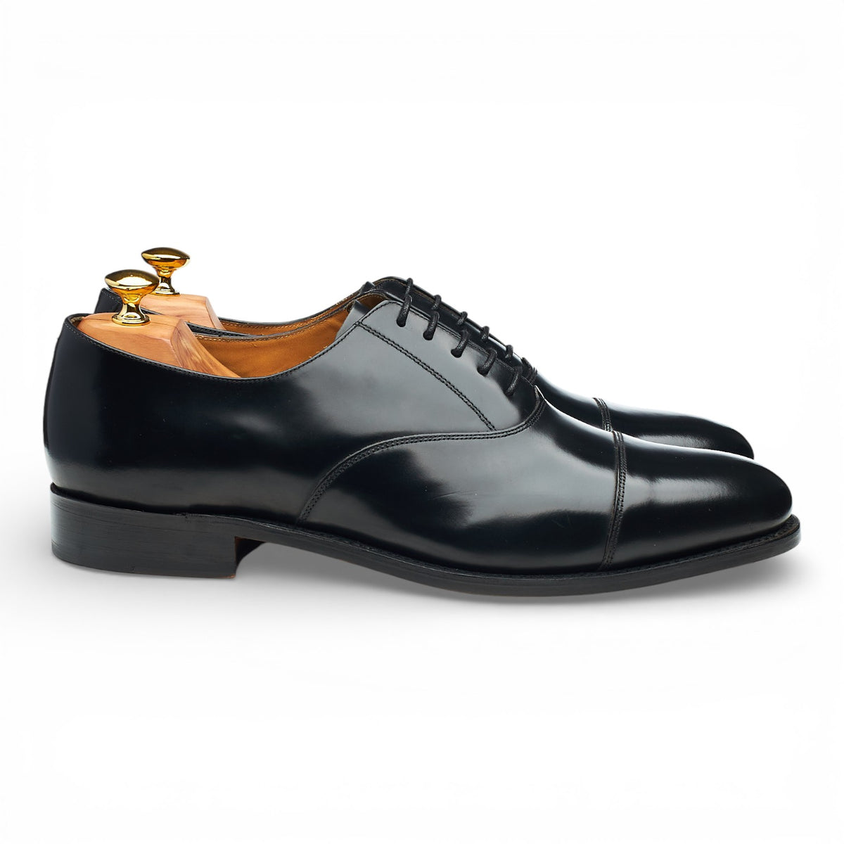 'Arnold' Black Leather Oxford UK 11 G