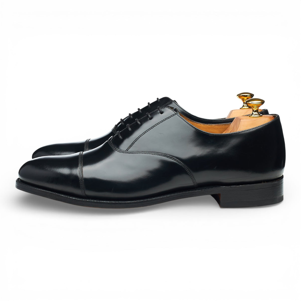 'Arnold' Black Leather Oxford UK 11 G