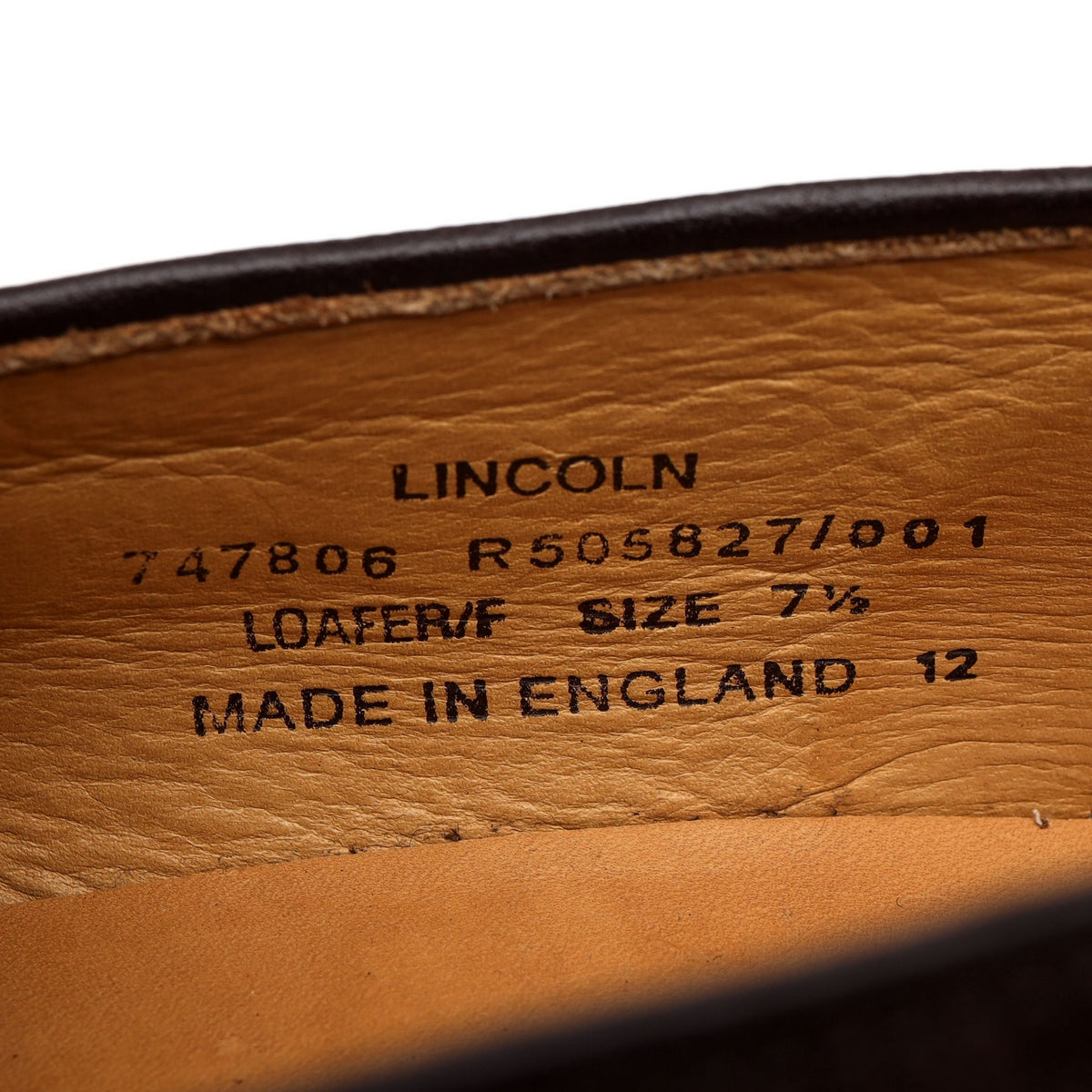 &#39;Lincoln&#39; Dark Brown Suede Tassel Loafers UK 7.5 F