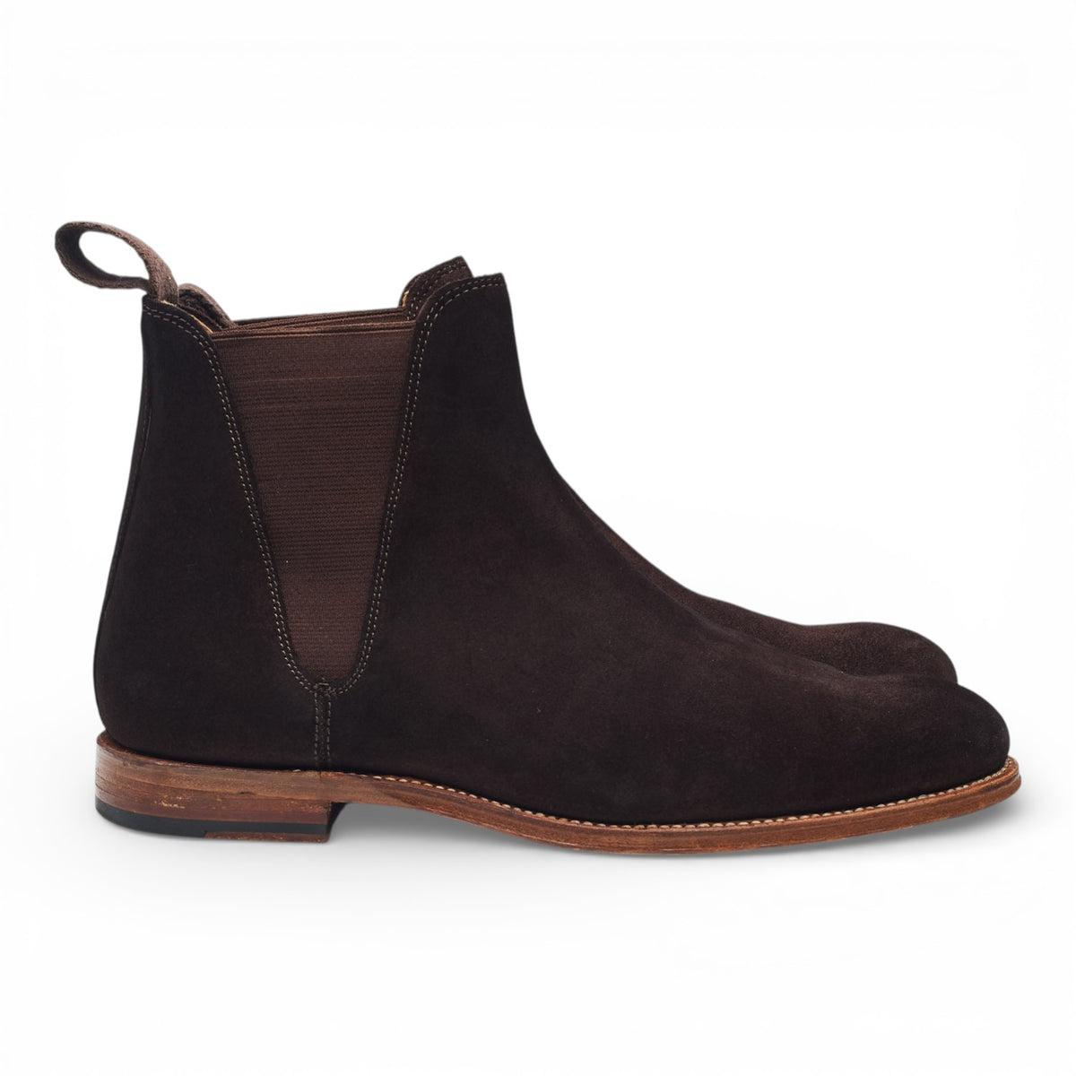 'Nolan' Brown Suede Chelsea Boots UK 7 F