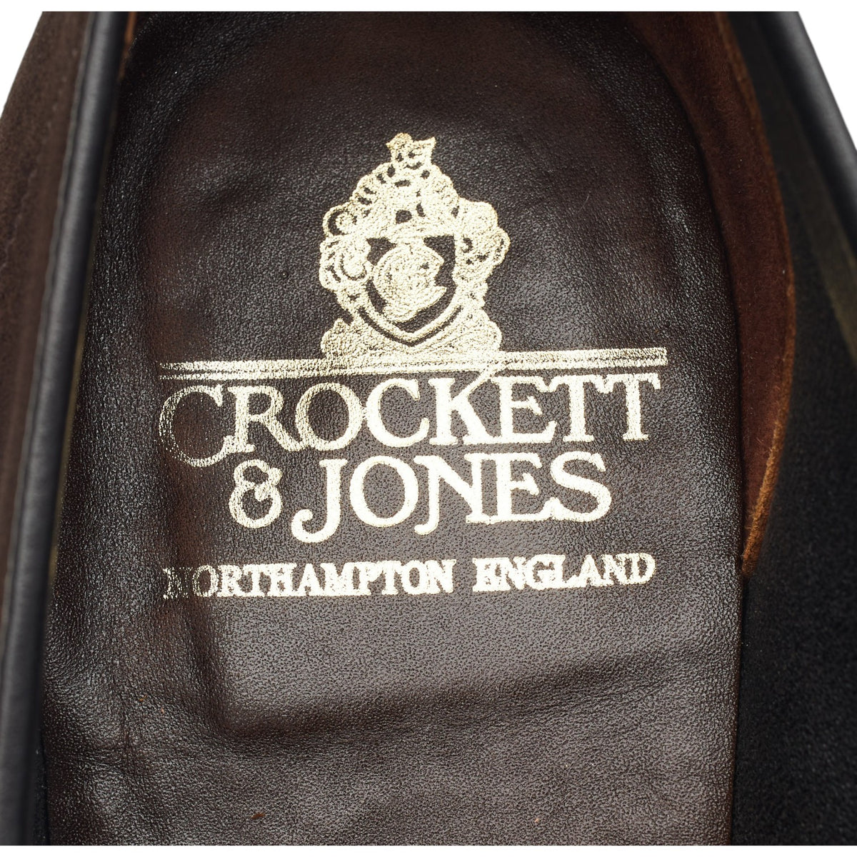 'Salcombe' Dark Brown Suede Loafers UK 8.5 E