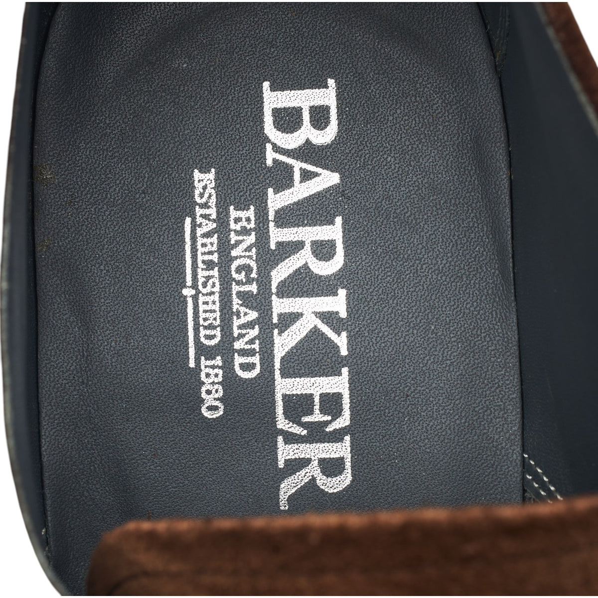 'Woodbridge' Brown Suede Derby Brogues UK 8.5 G