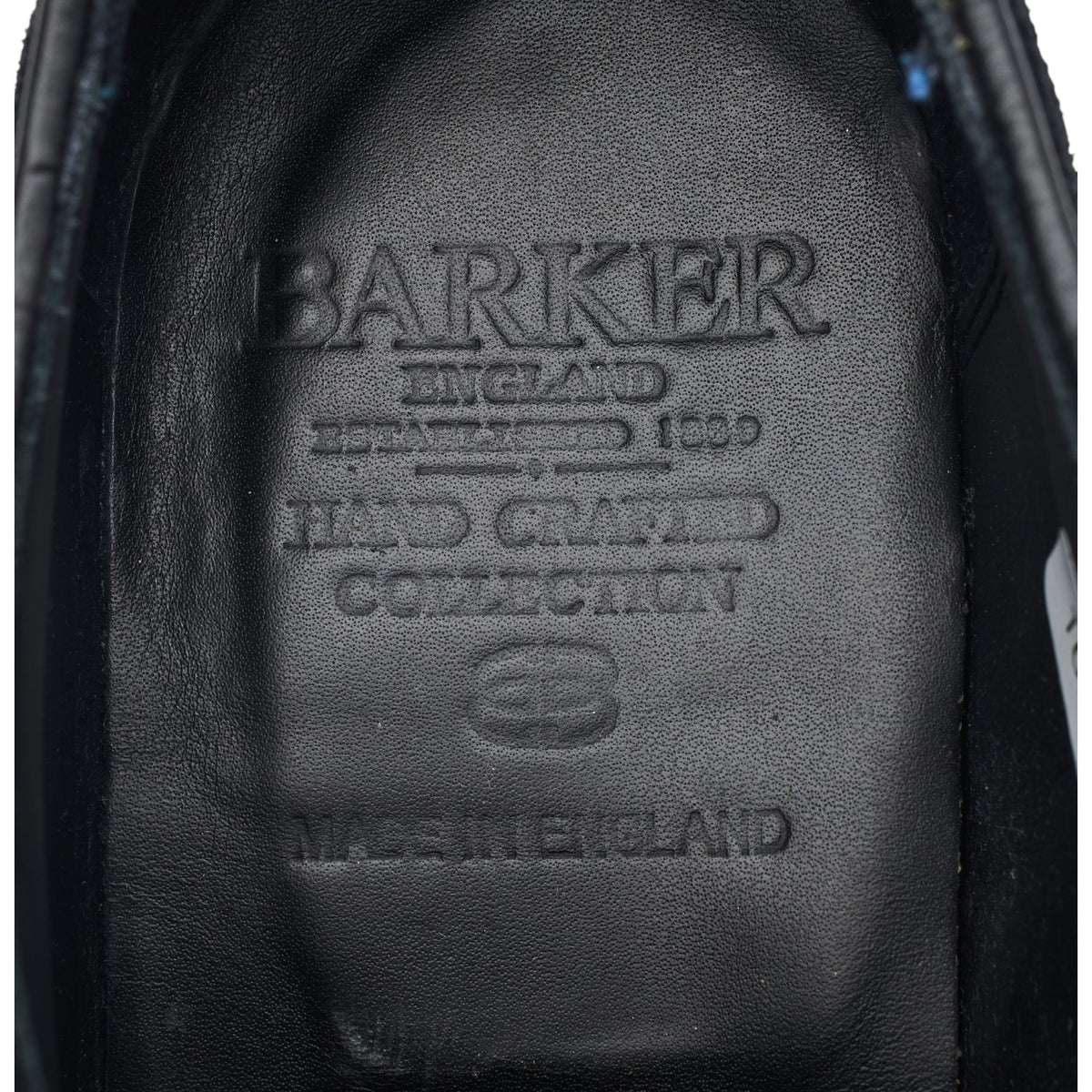 'Nicholas' Navy Blue Suede Oxford Brogues UK 11 F