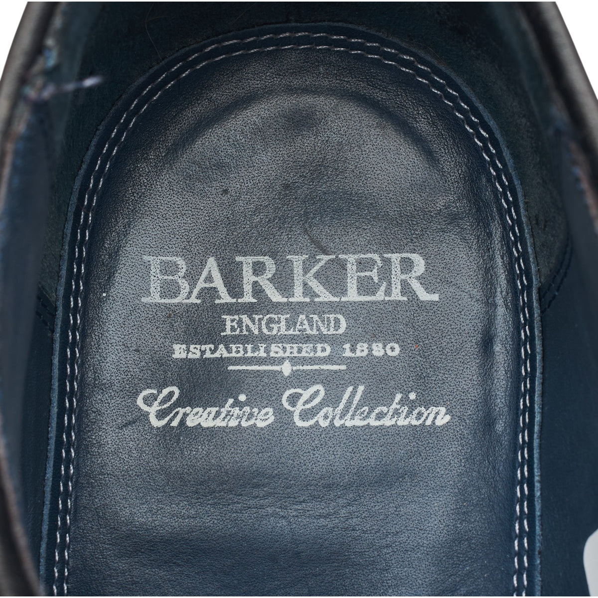 'Anderson' Burgundy Leather Derby Brogues UK 9.5 F