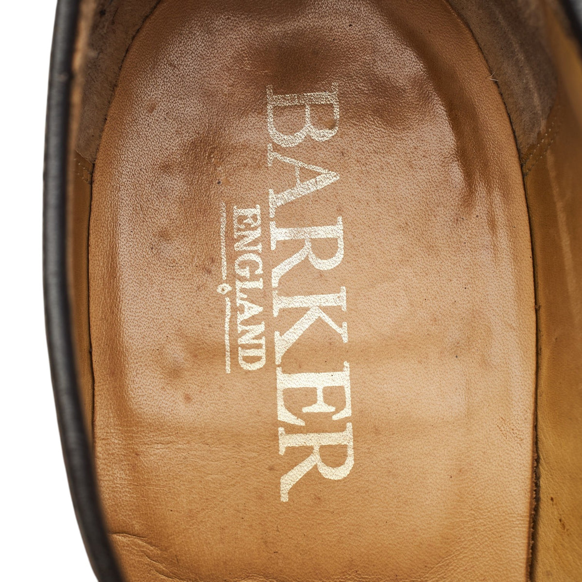 'Nairn' Tan Brown Grain Leather Derby UK 10.5 F