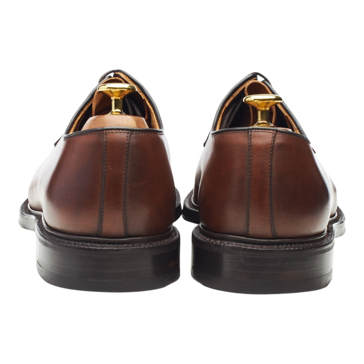'Chapel' Brown Leather Derby UK 8.5 F