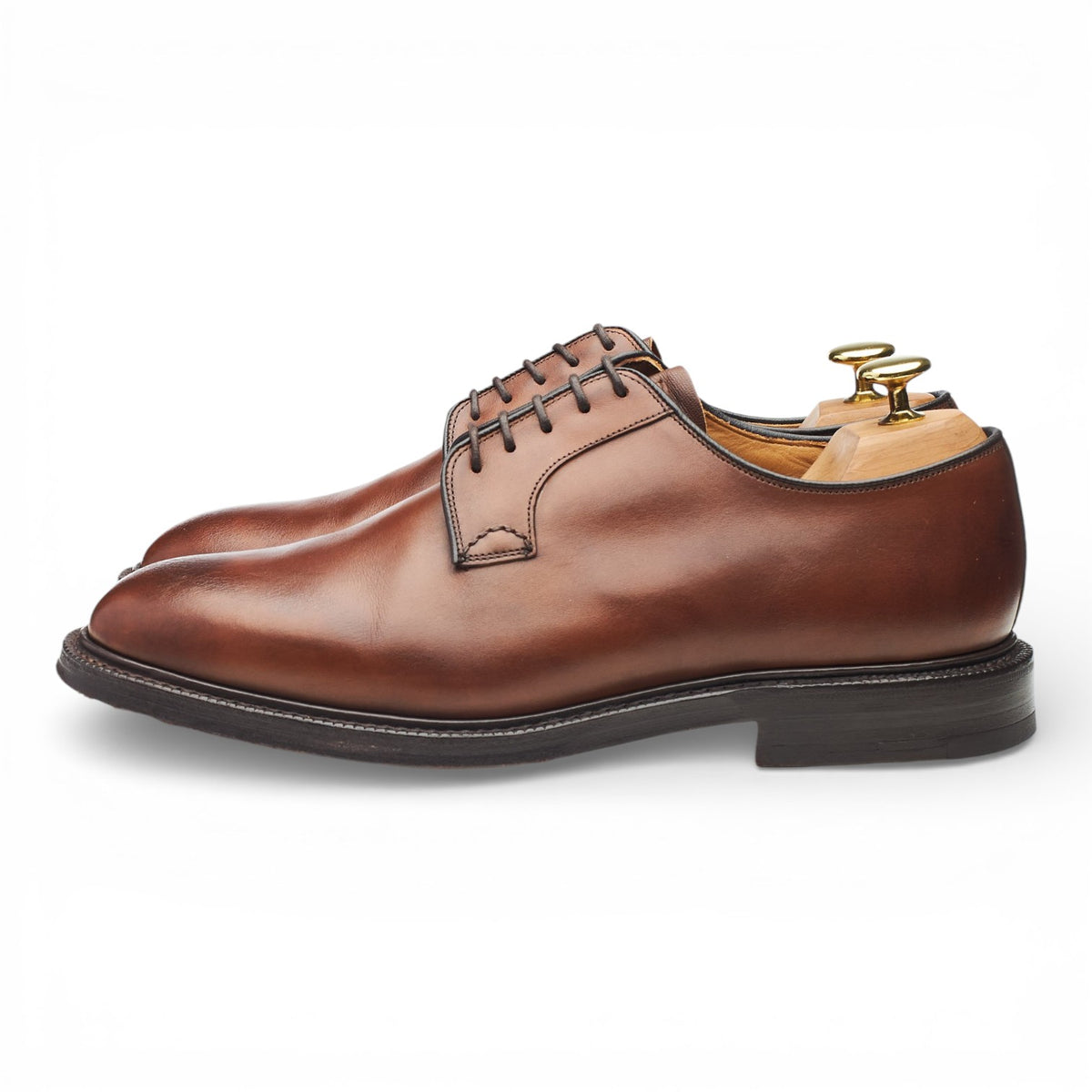 'Chapel' Brown Leather Derby UK 8.5 F