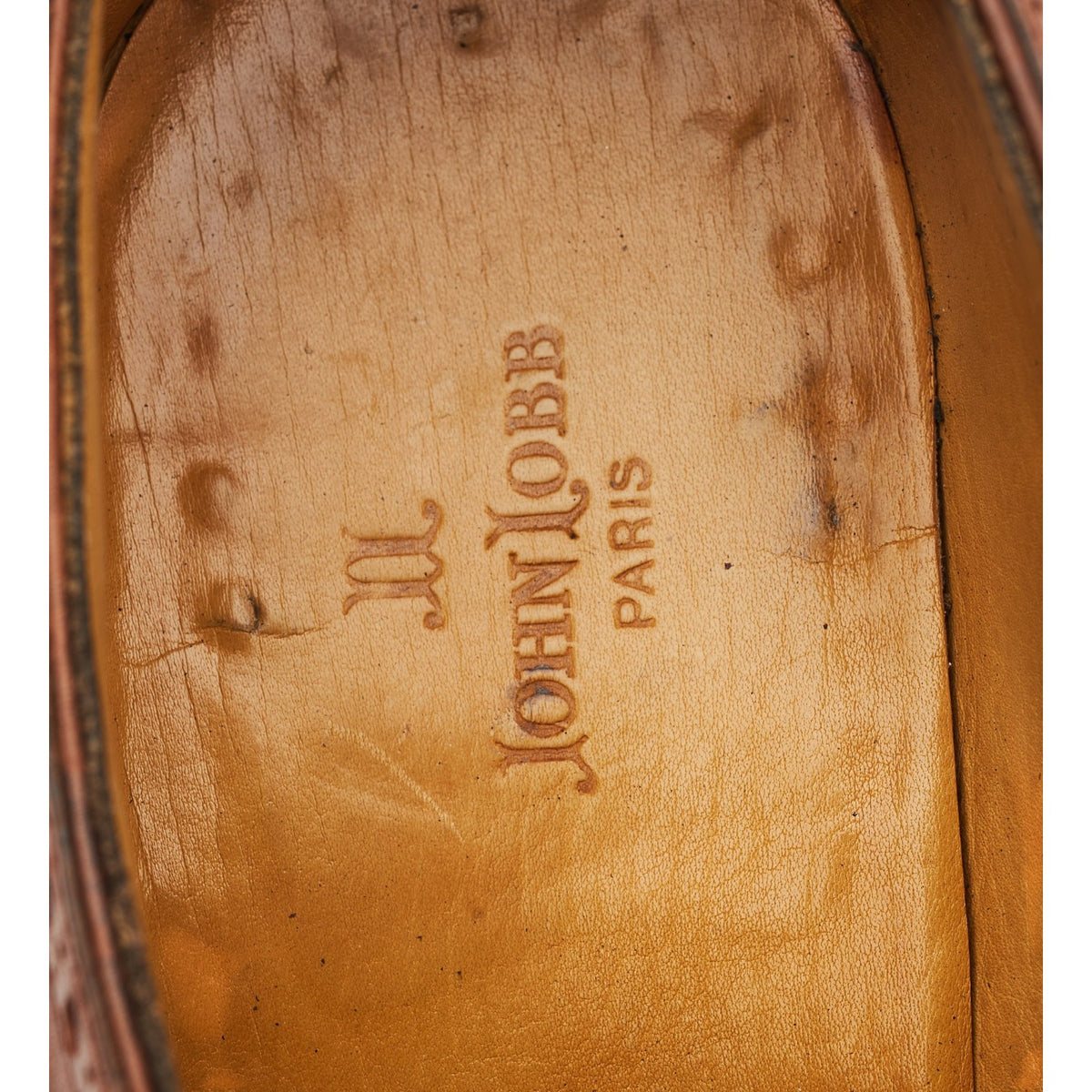 'Nader' Tan Brown Leather Derby Brogues UK 8 E