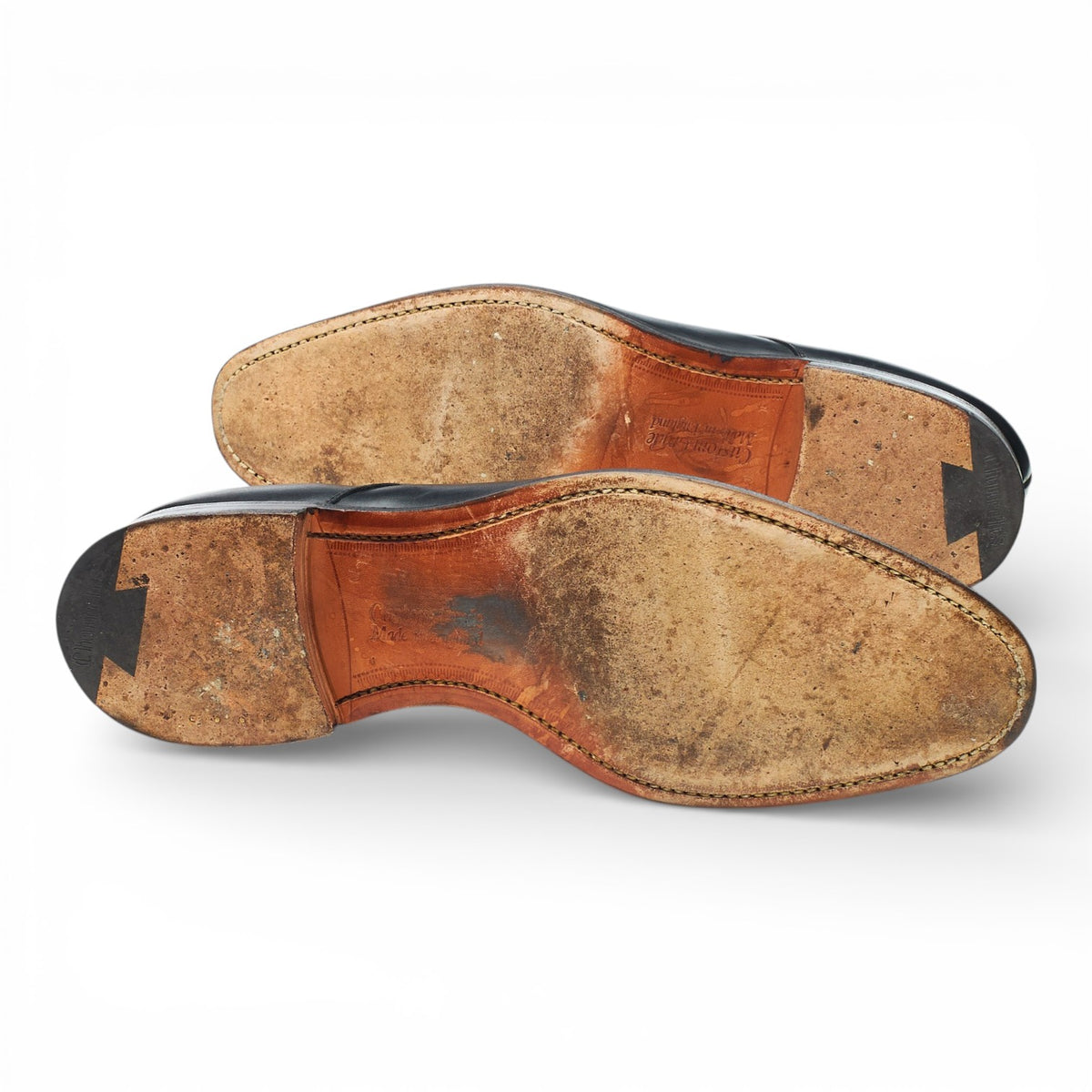 'Oslo' Black Leather Derby UK 7 F