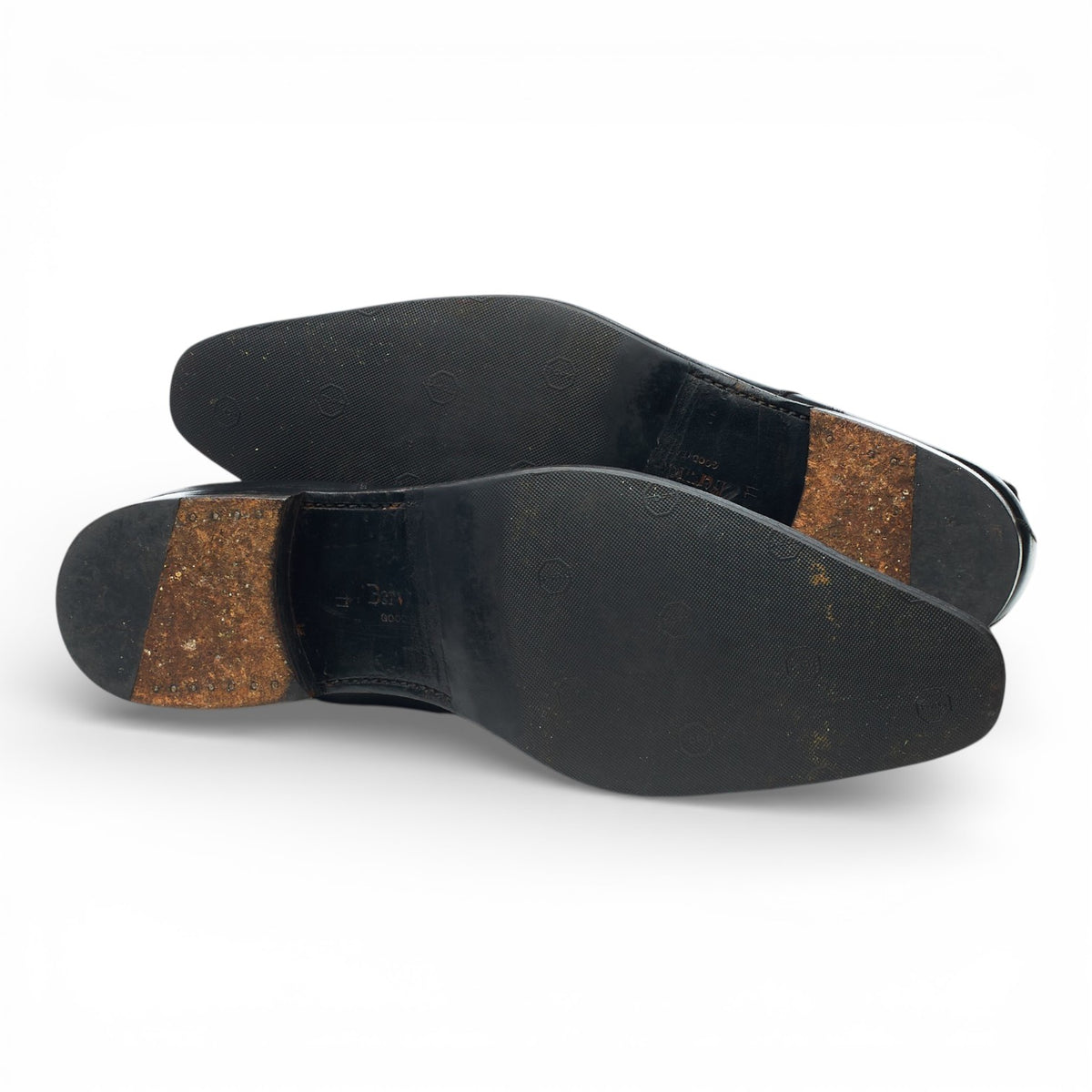 '61581' Black Leather Chelsea Boots UK 11