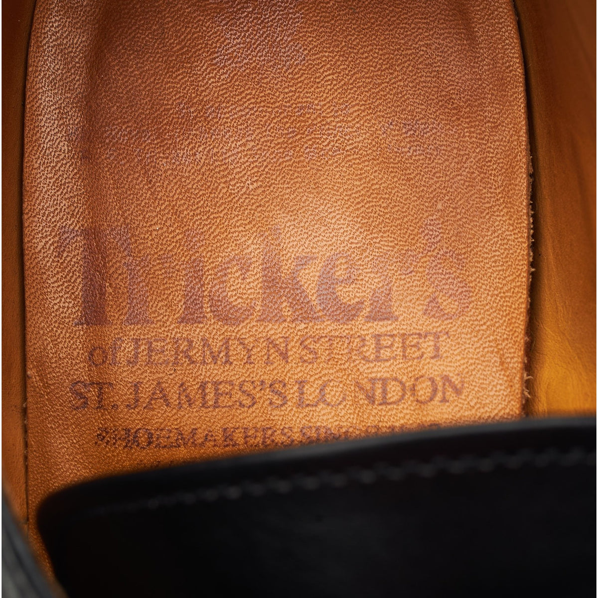 'York' Black Leather Single Monk Strap UK 8.5