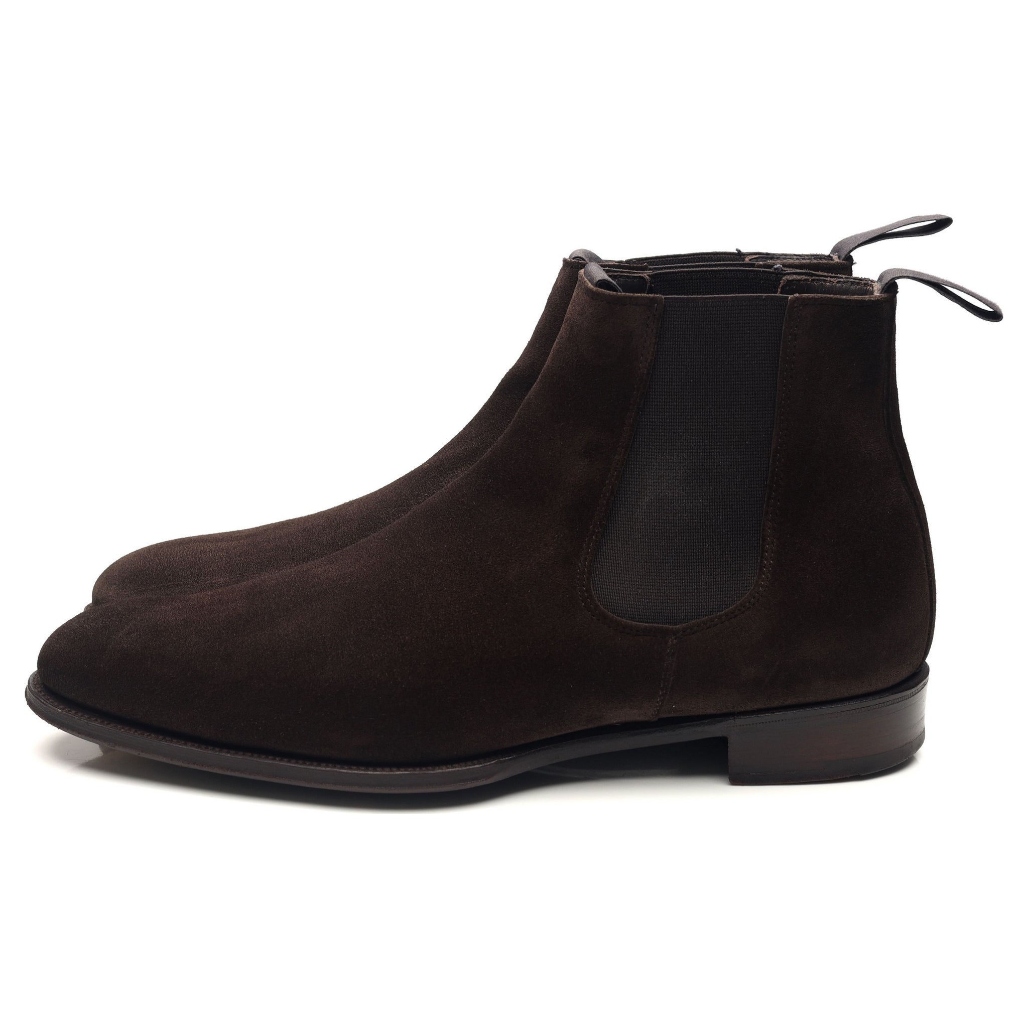mens black suede chelsea boots uk
