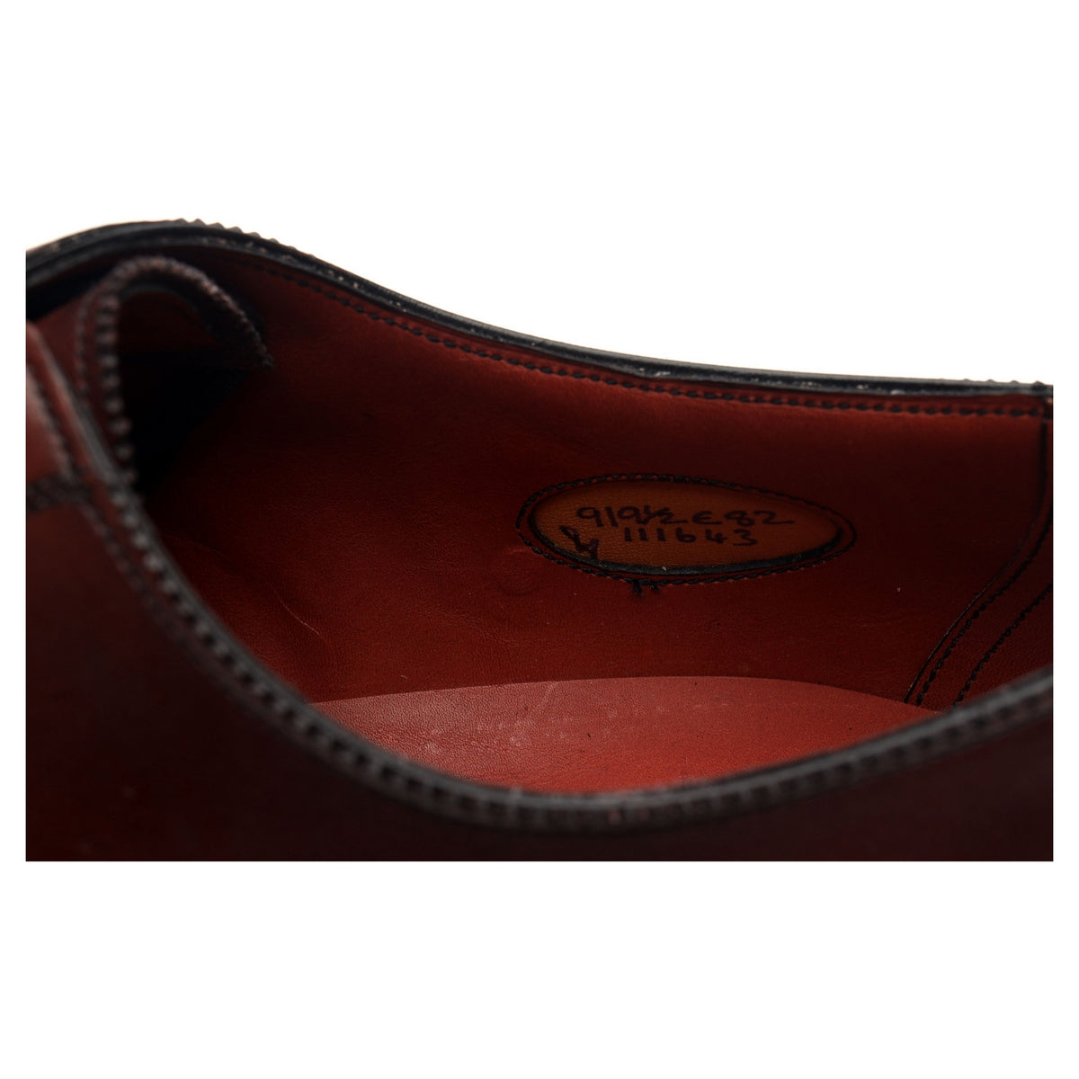 &#39;Beaulieu&#39; Burgundy Leather Oxford UK 9 E