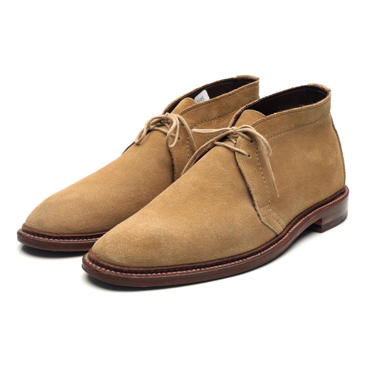 &#39;1474C&#39; Sand Brown Suede Chukka Boots UK 9 US 9.5